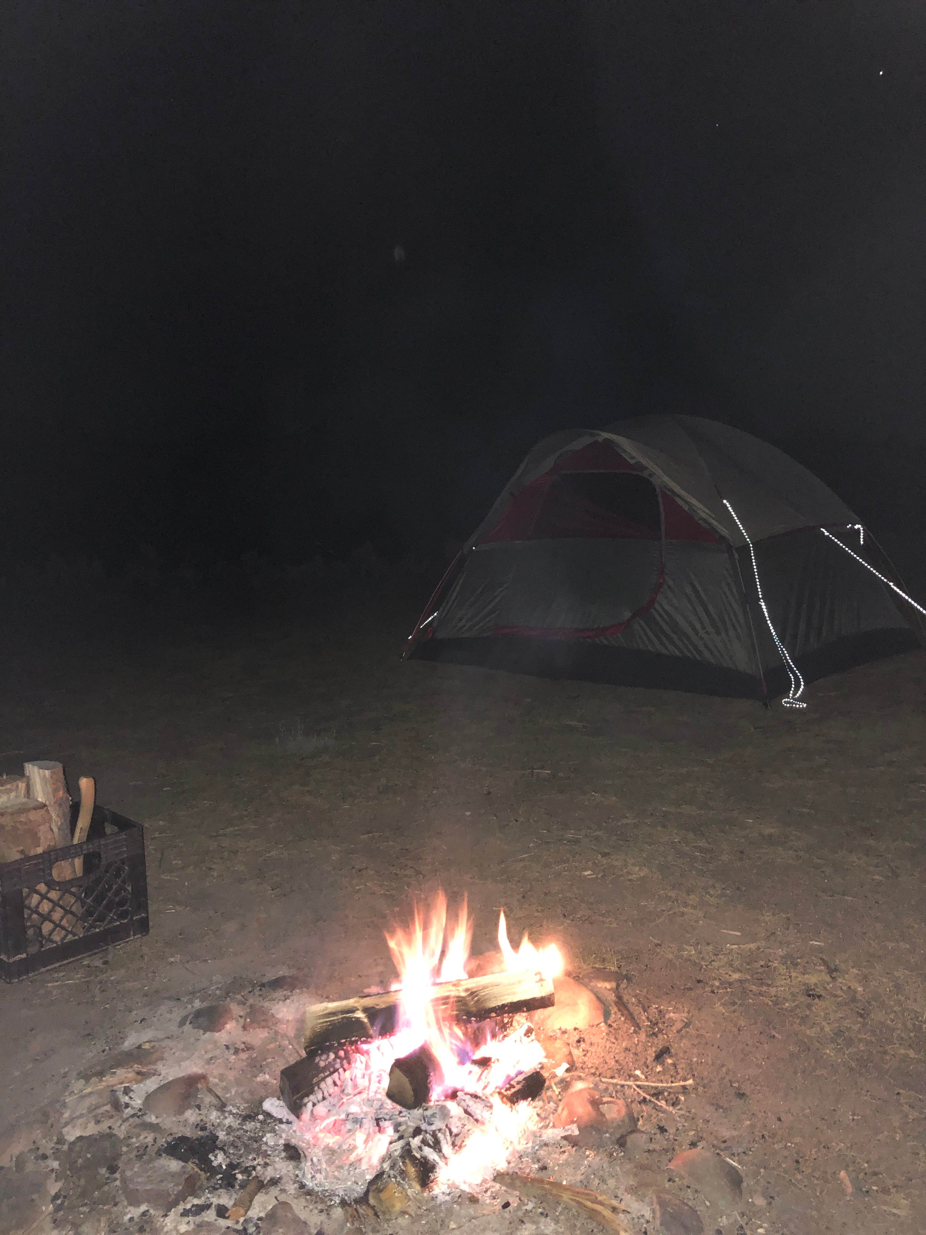 Camper-submitted photo at New Fork River BLM Campground near Big Piney, WY