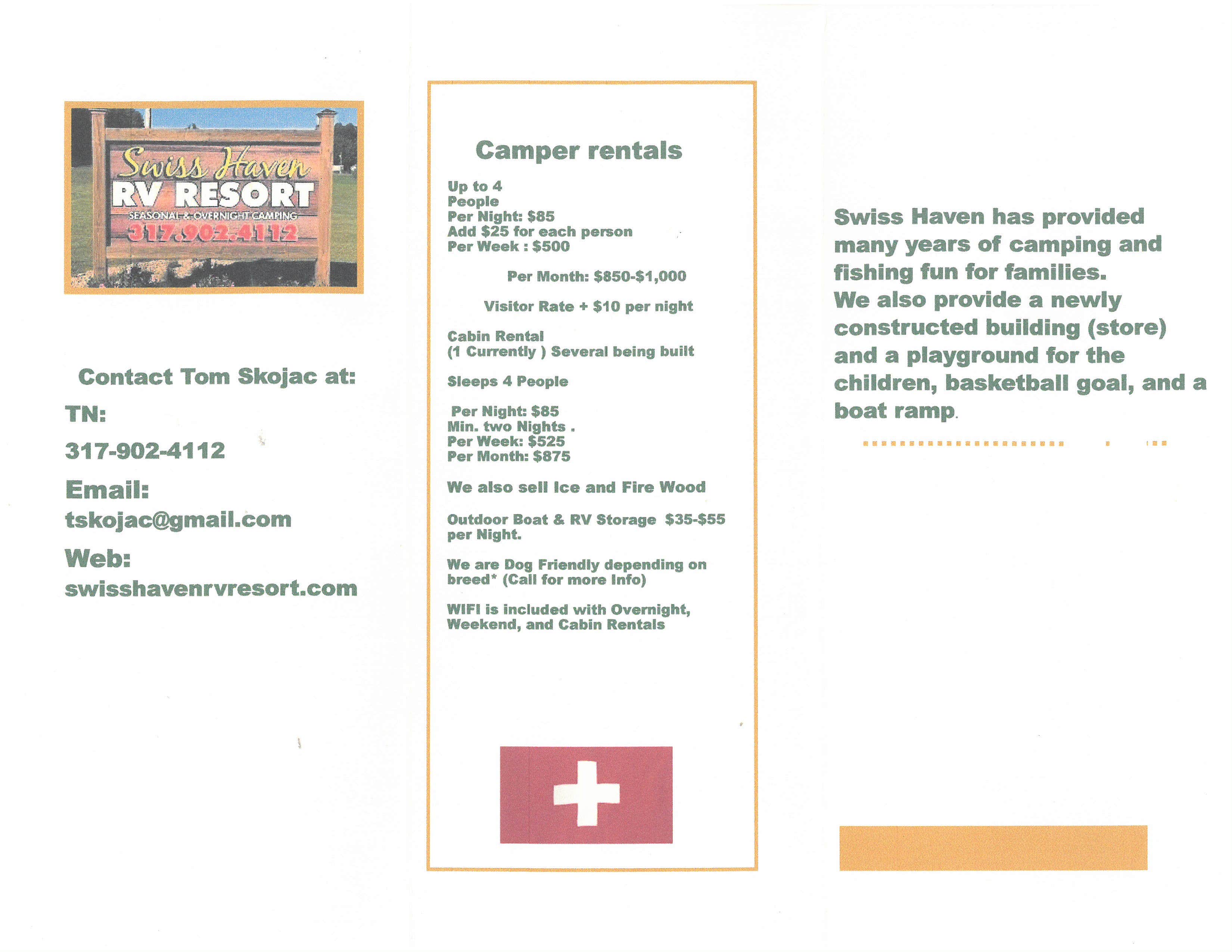 Camper-submitted photo at Swiss Haven RV Resort near Warsaw, KY