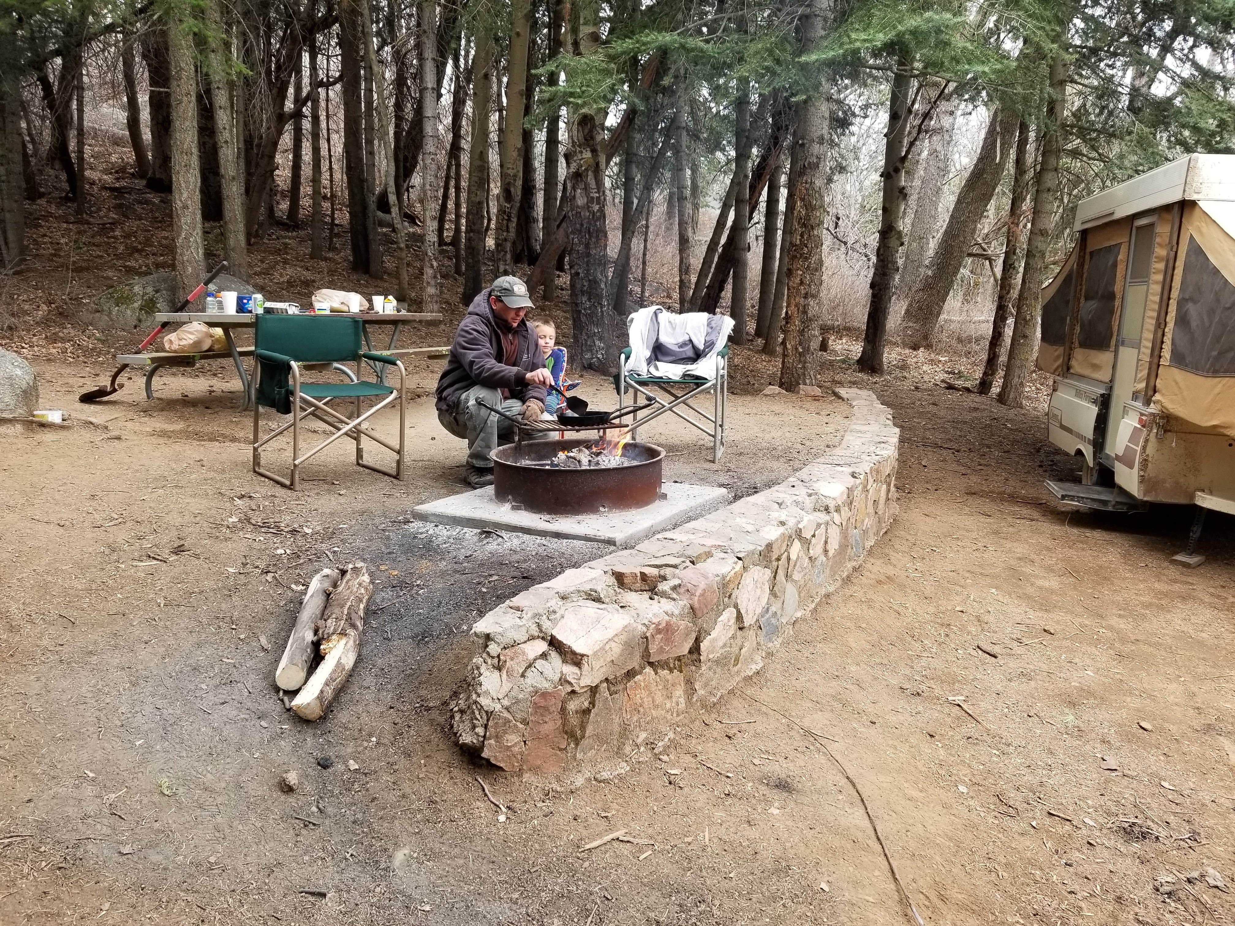 Krista Z.'s photo of rv camping at Upper Pinal Campground near Winkelman, AZ