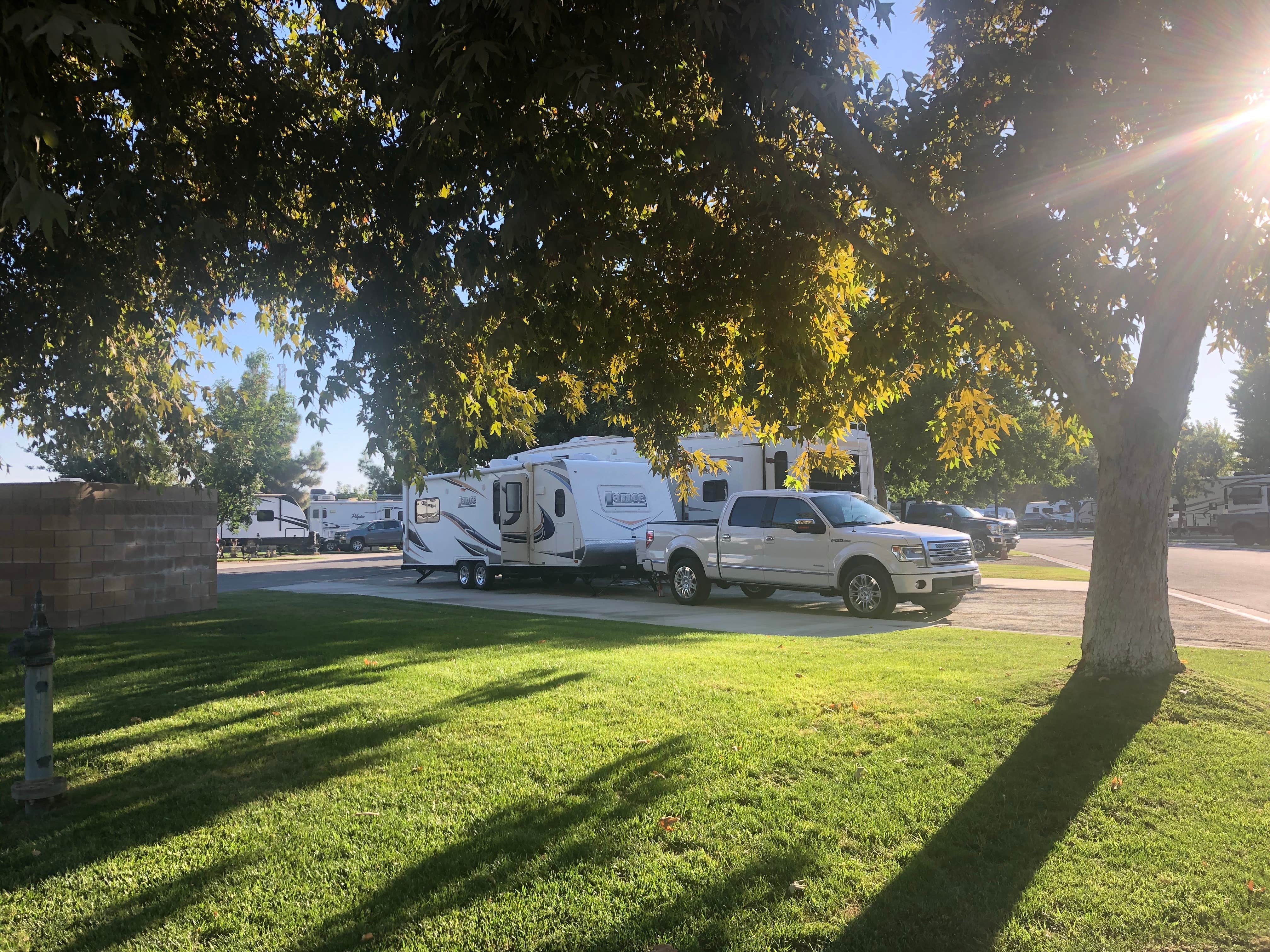 June D.'s photo of rv camping at Bakersfield River Run RV Park near Tupman, CA