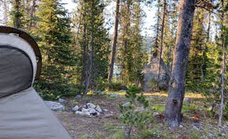 Cheyenne P.'s photo of a dispersed camping area at Upper Payette Lake Dispersed Camping Area near Yellow Pine, ID