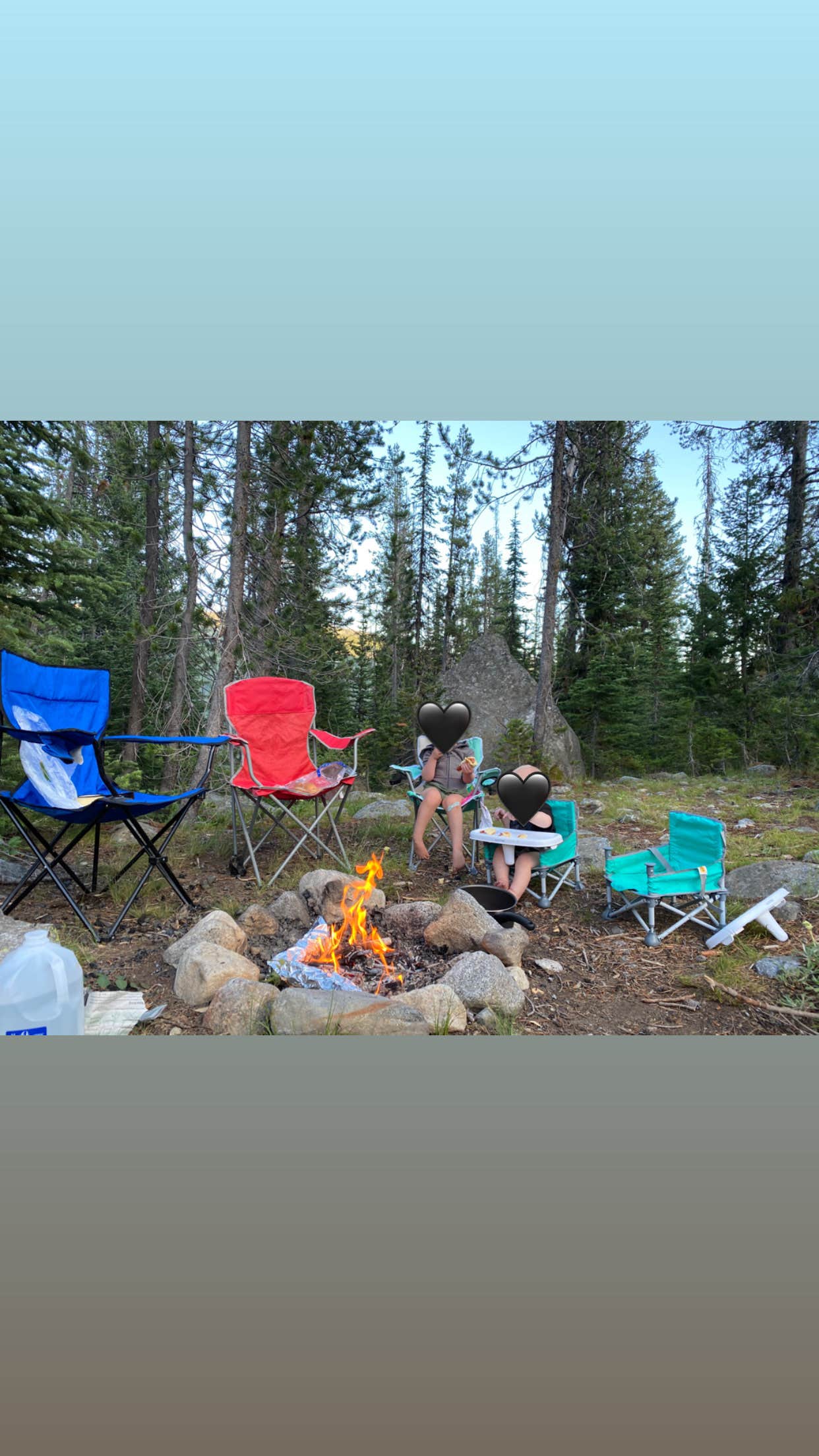 Camper submitted image from Upper Payette Lake Dispersed Camping Area - 5