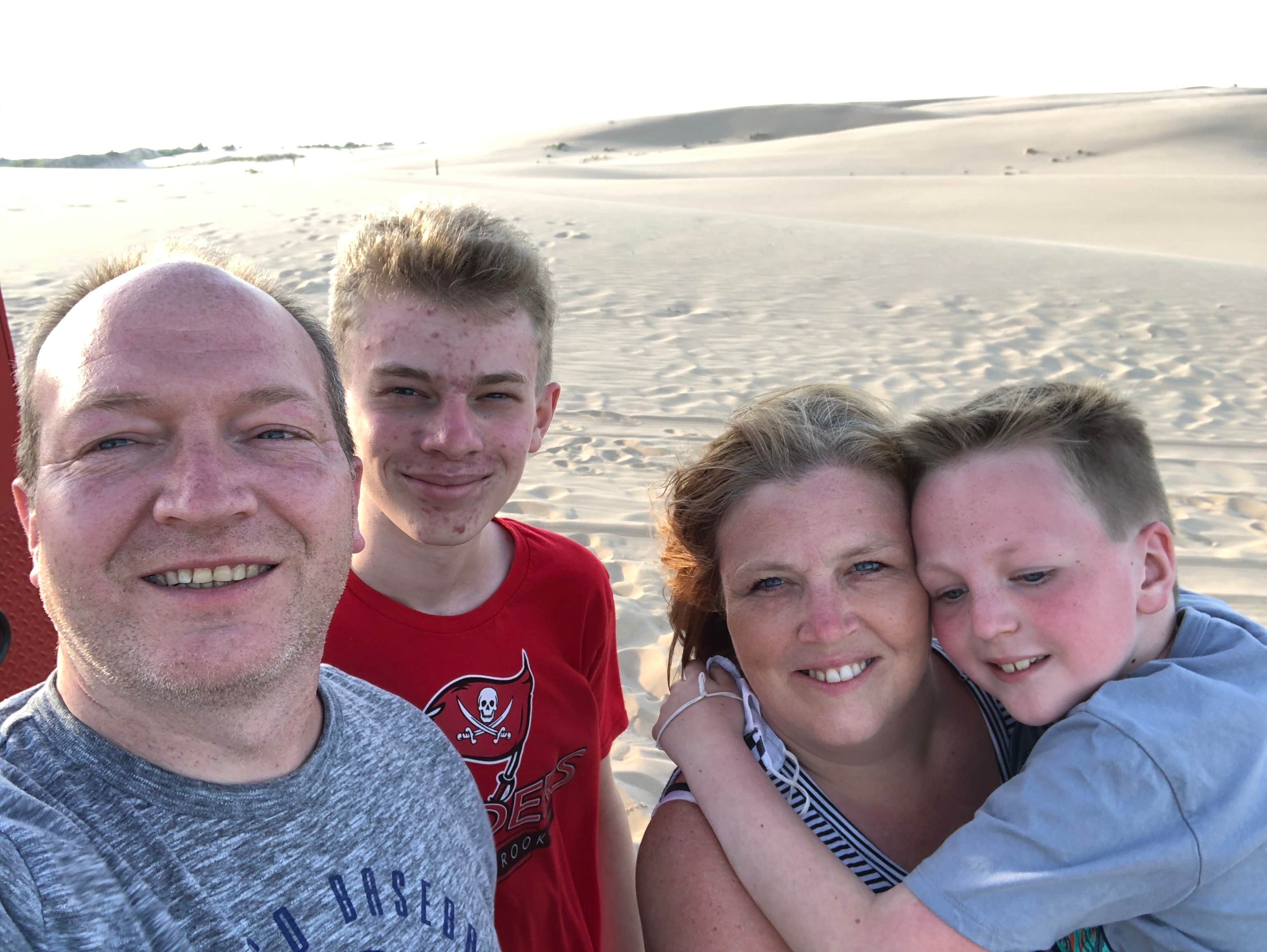 Camper-submitted photo at Silver Lake State Park Campground near Montague, MI