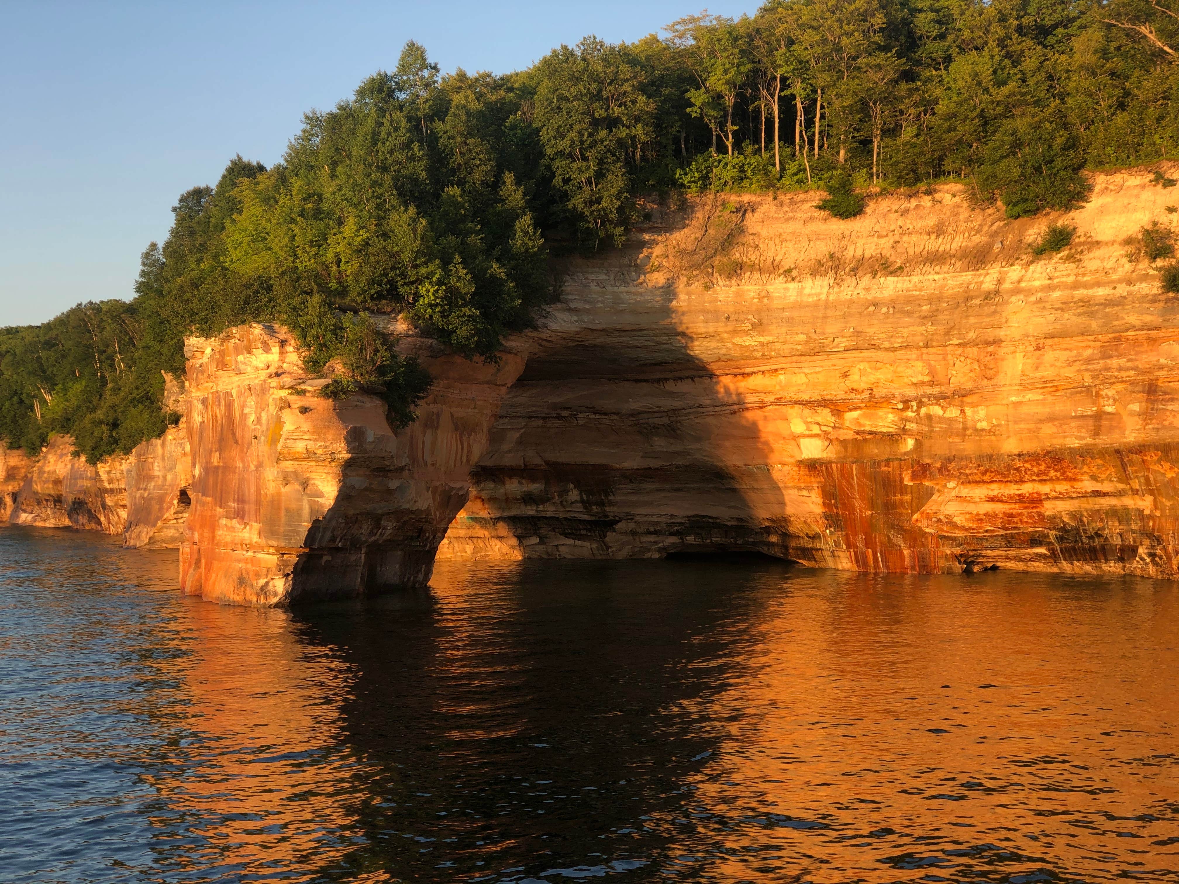 Camper-submitted photo at Munising-Pictured Rocks KOA near Eben Junction, MI