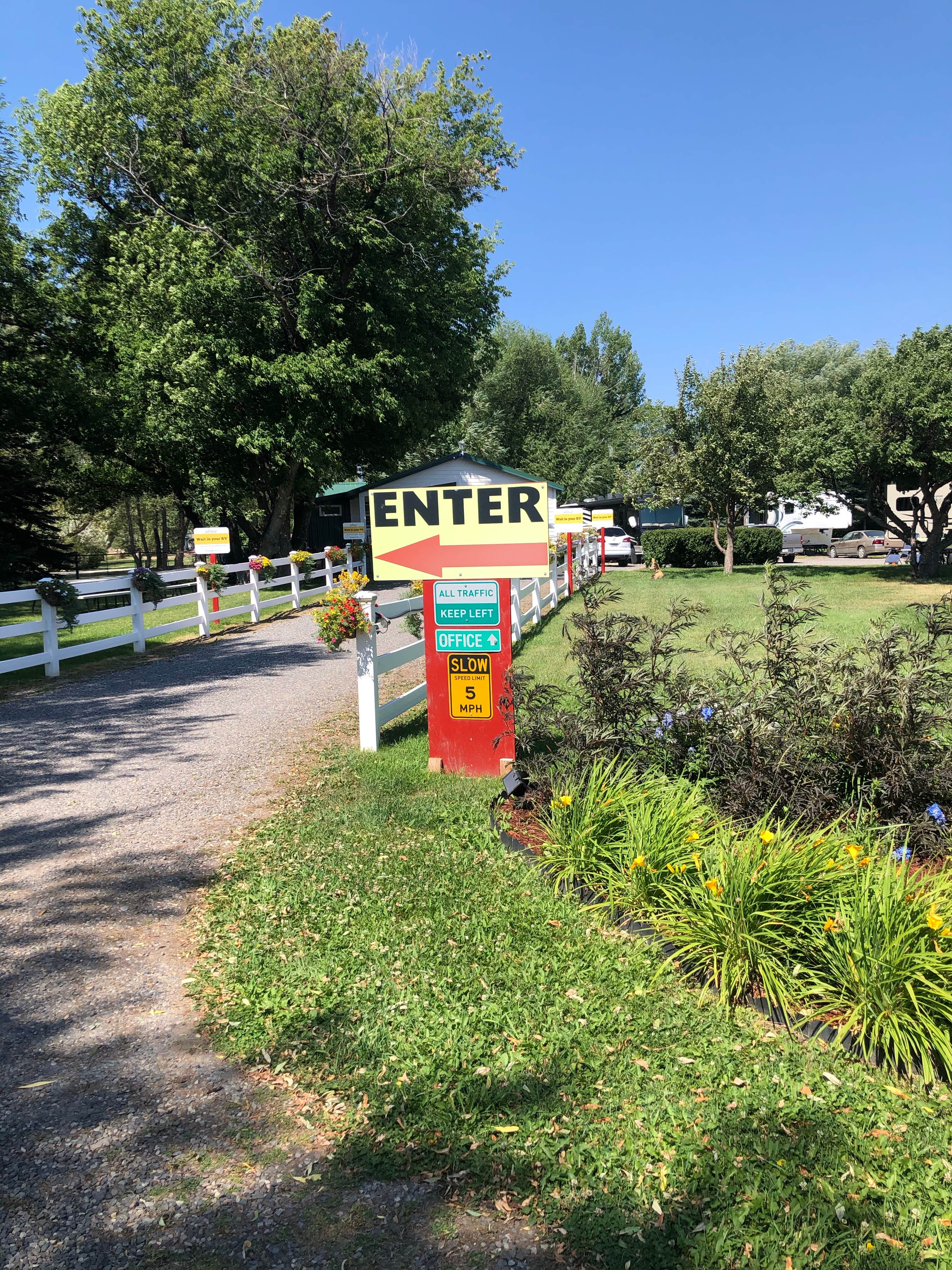 Camper-submitted photo at Osen's RV Park by Starry Night Lodging near Livingston, MT
