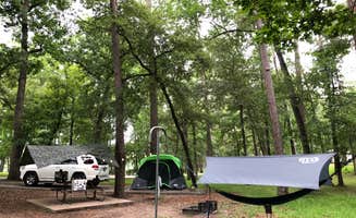 John H.'s photo of tent camping at Huntsville State Park Campground near Montgomery, TX
