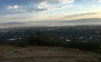 Spencer L.'s photo of a dispersed camping area at Squaw Peak Road Dispersed near Lindon, UT