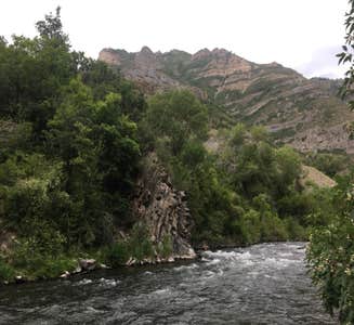 Camper-submitted photo from Pine Creek - Cottonwood Campground — Wasatch Mountain State Park