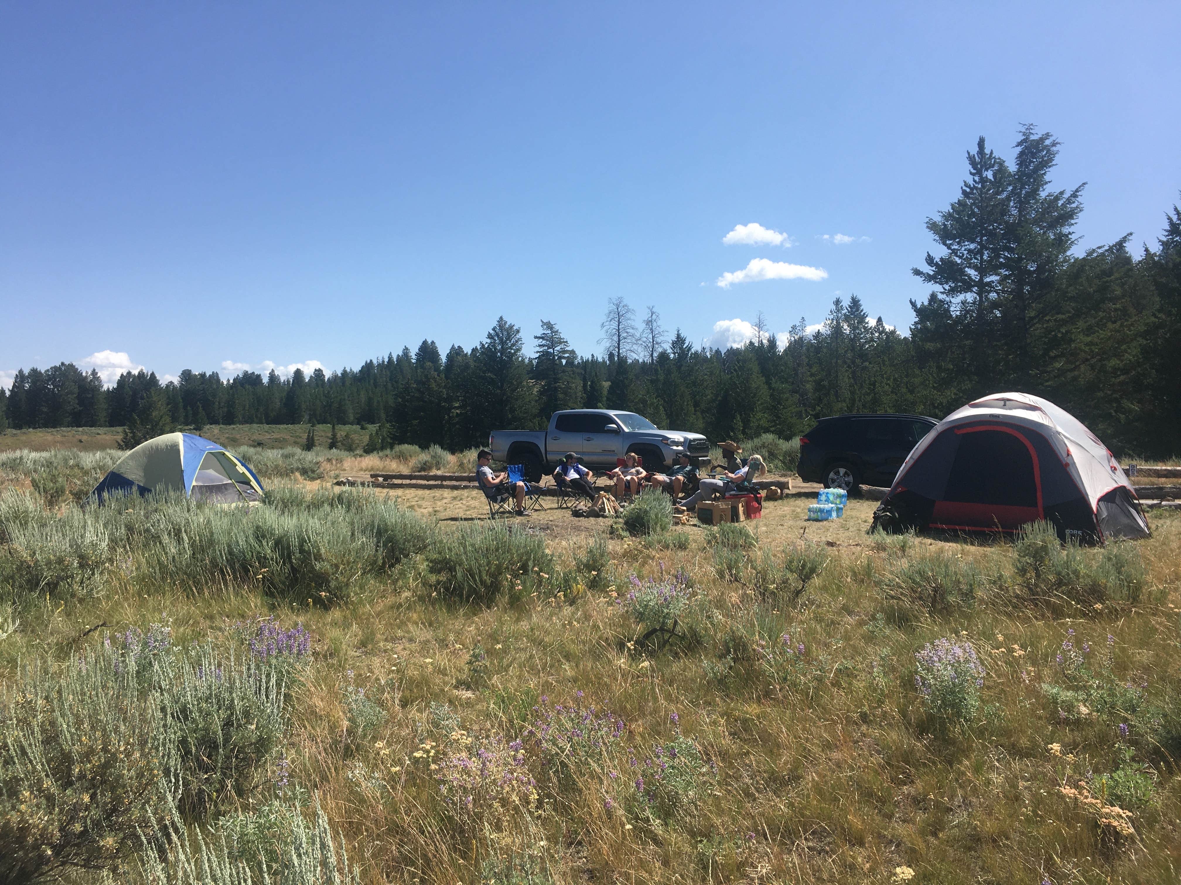 Camper submitted image from Toppings Lake in Bridger-Teton National Forest - 5