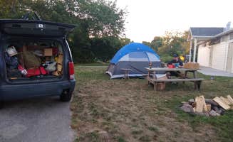 Joanna M.'s photo at Fishermens Memorial State Park Campground near Slocum, RI