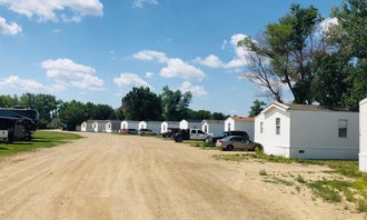 Camping near Trappers Kettle: Camp On The Heart, Dickinson, North Dakota