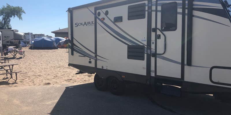 Camper submitted image from Grand Haven State Park Campground