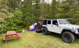 Brian N.'s photo at Castle Rock Lakeview Campground near Mackinac Island, MI