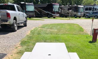 Camping near Creekside Oasis : Osen's RV Park by Starry Night Lodging, Livingston, Montana