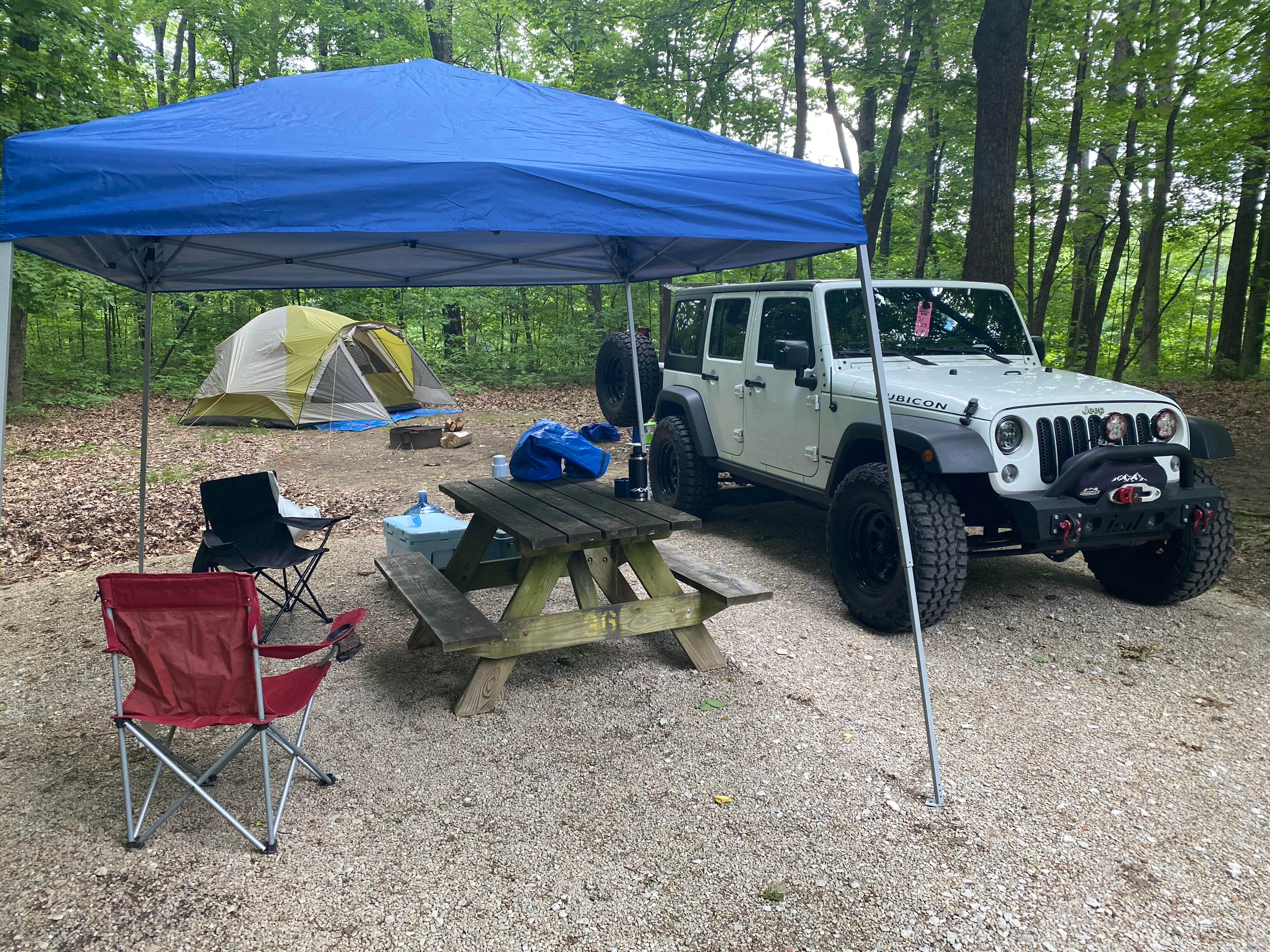 Brian N.'s photo at Shakamak State Park Campground near Marshall, IL