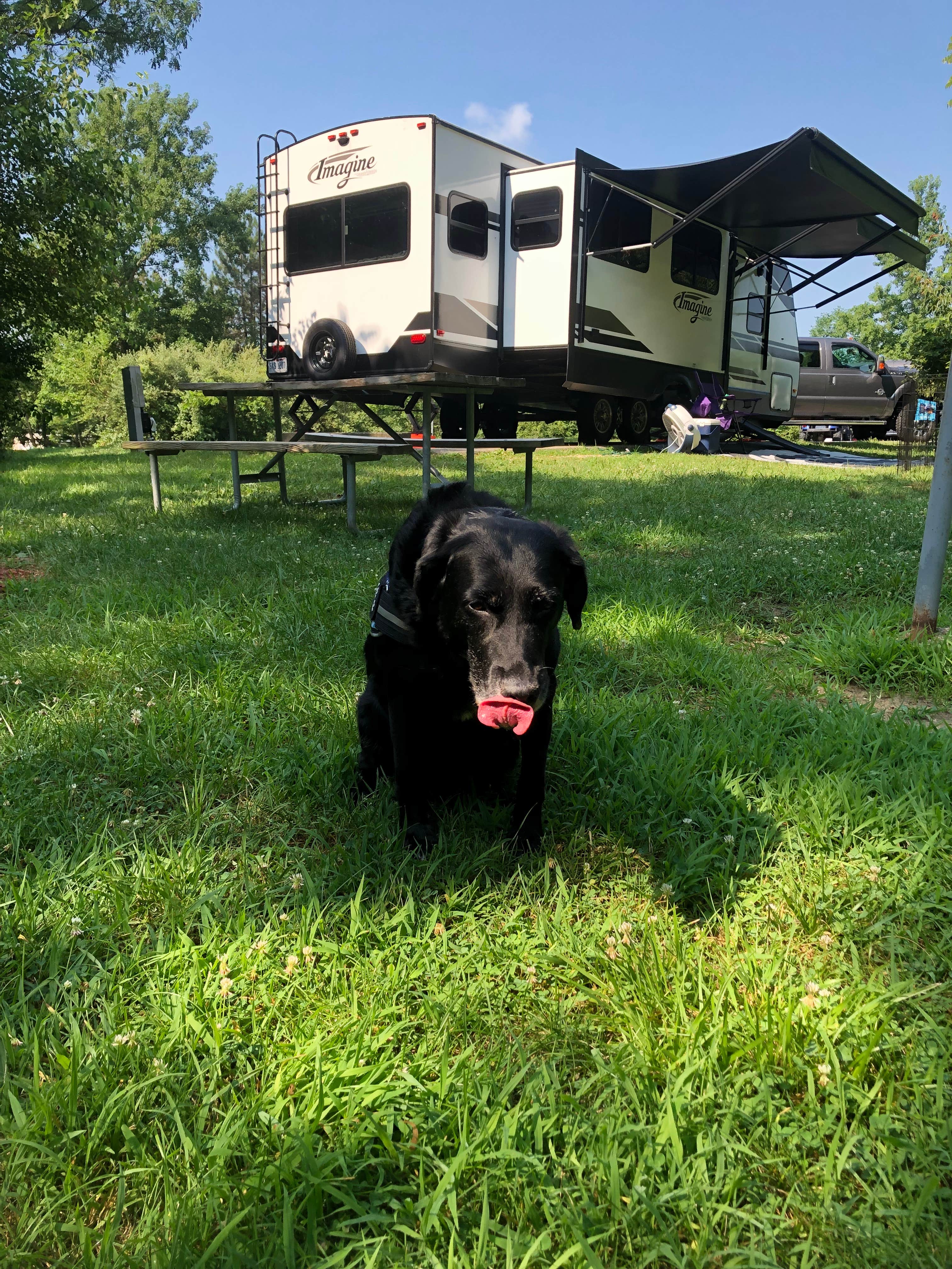 Andrea F.'s photo of rv camping at Deer Creek State Park Campground near Mount Sterling, OH