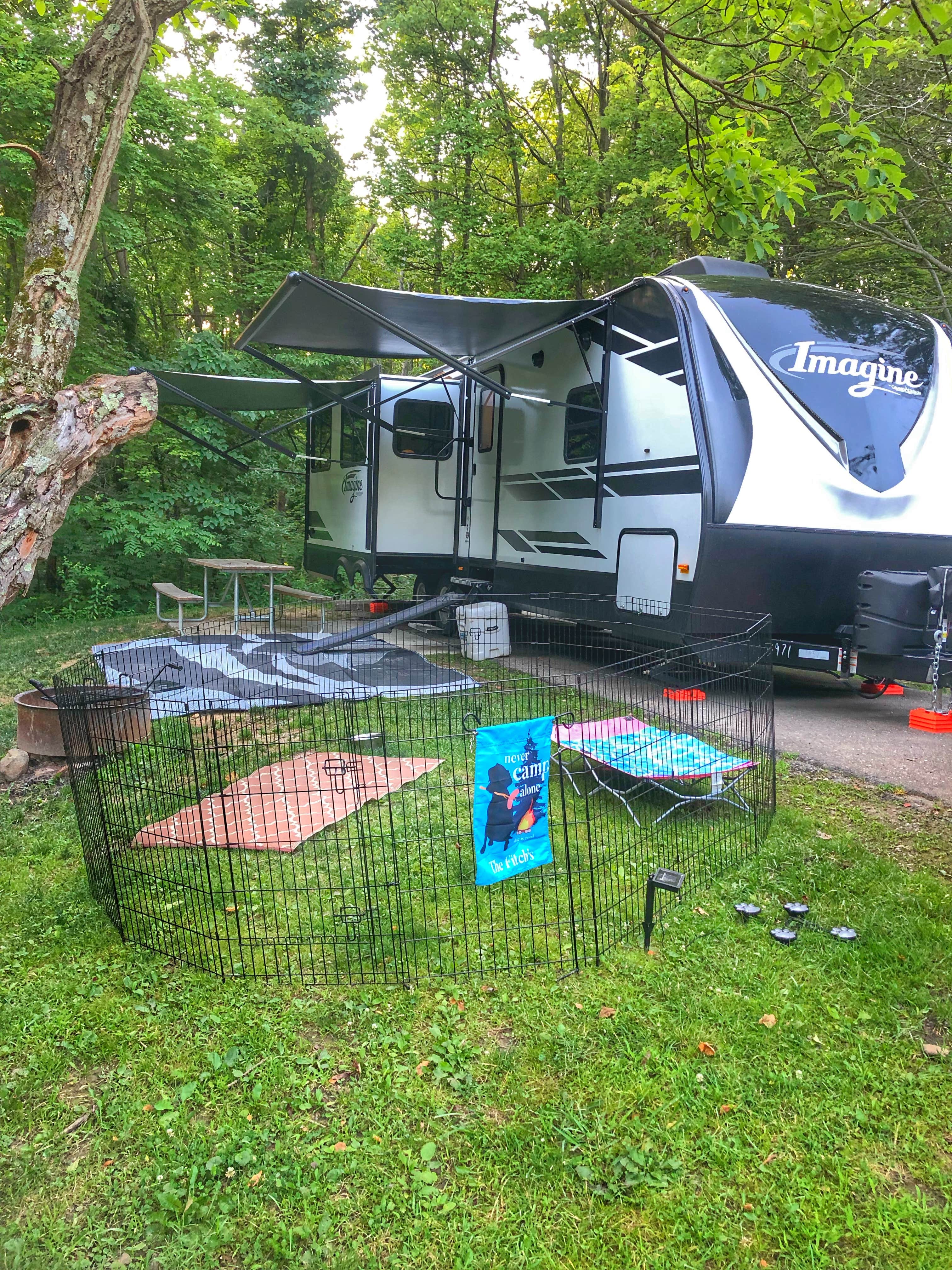 Andrea F.'s photo at Barkcamp State Park Campground near Windsor Heights, WV