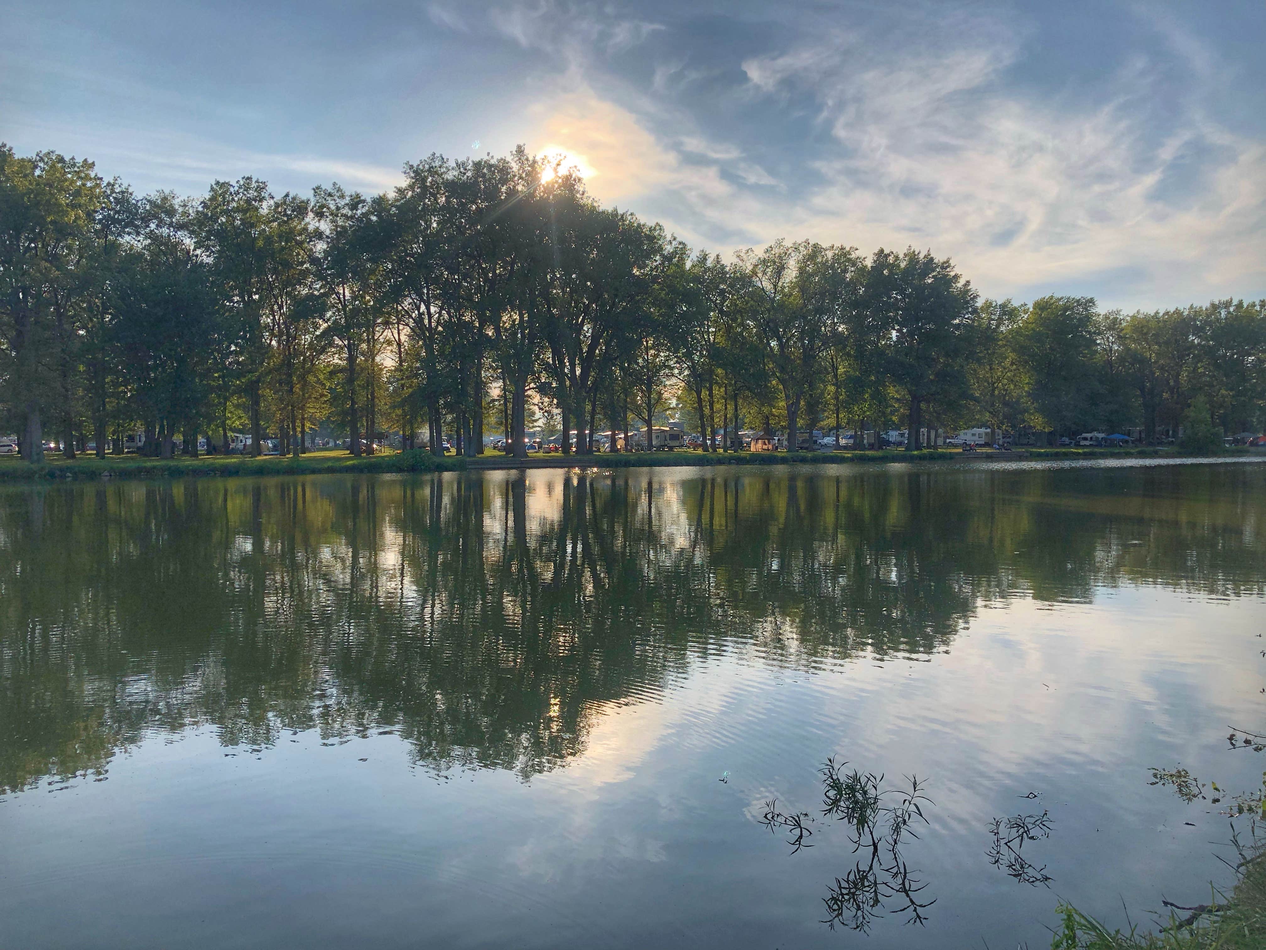 Camper-submitted photo at Lake Loramie State Park Campground near Troy, OH