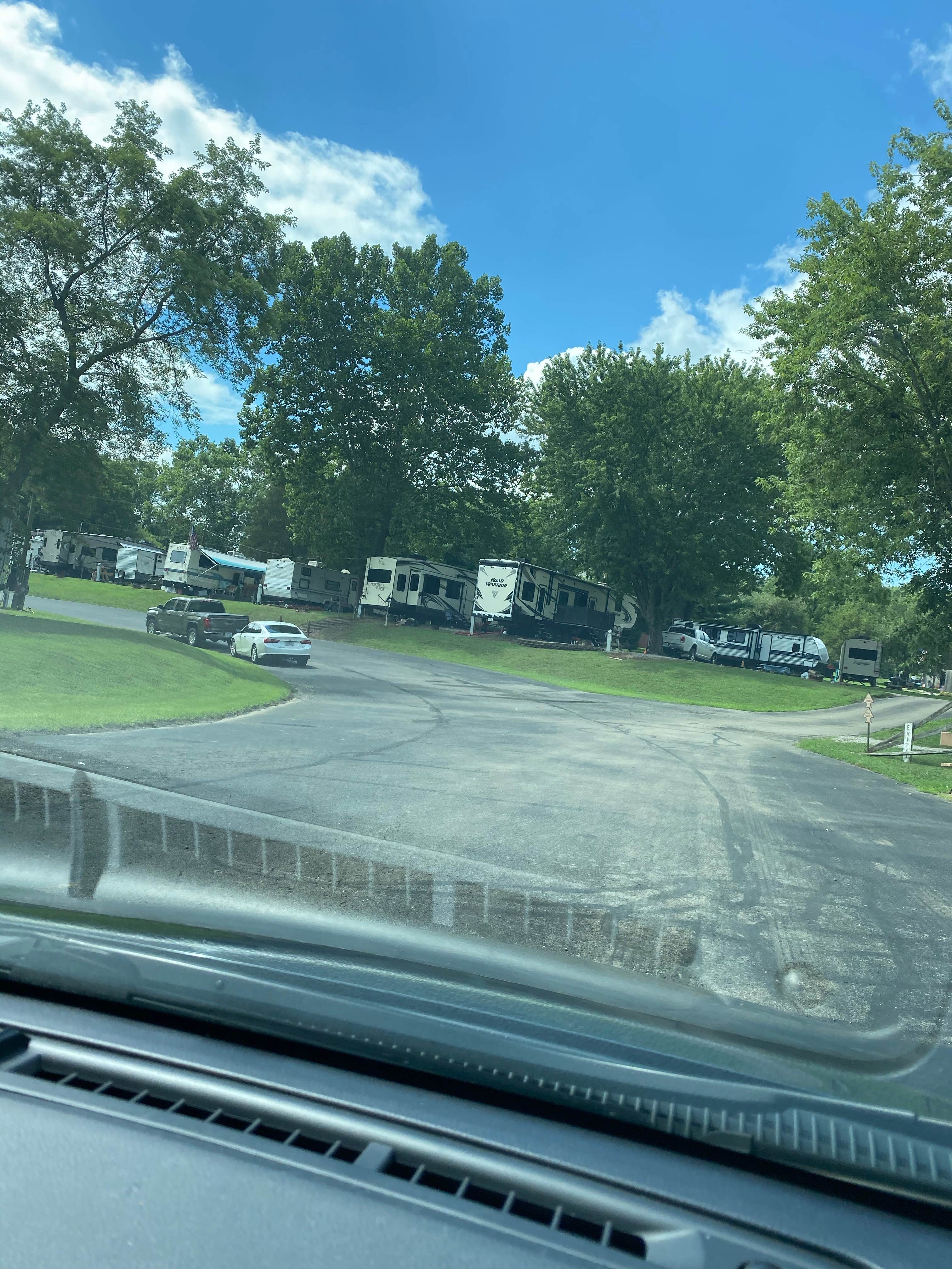 Camper-submitted photo at Lazy Village Campground & RV Park near West Portsmouth, OH