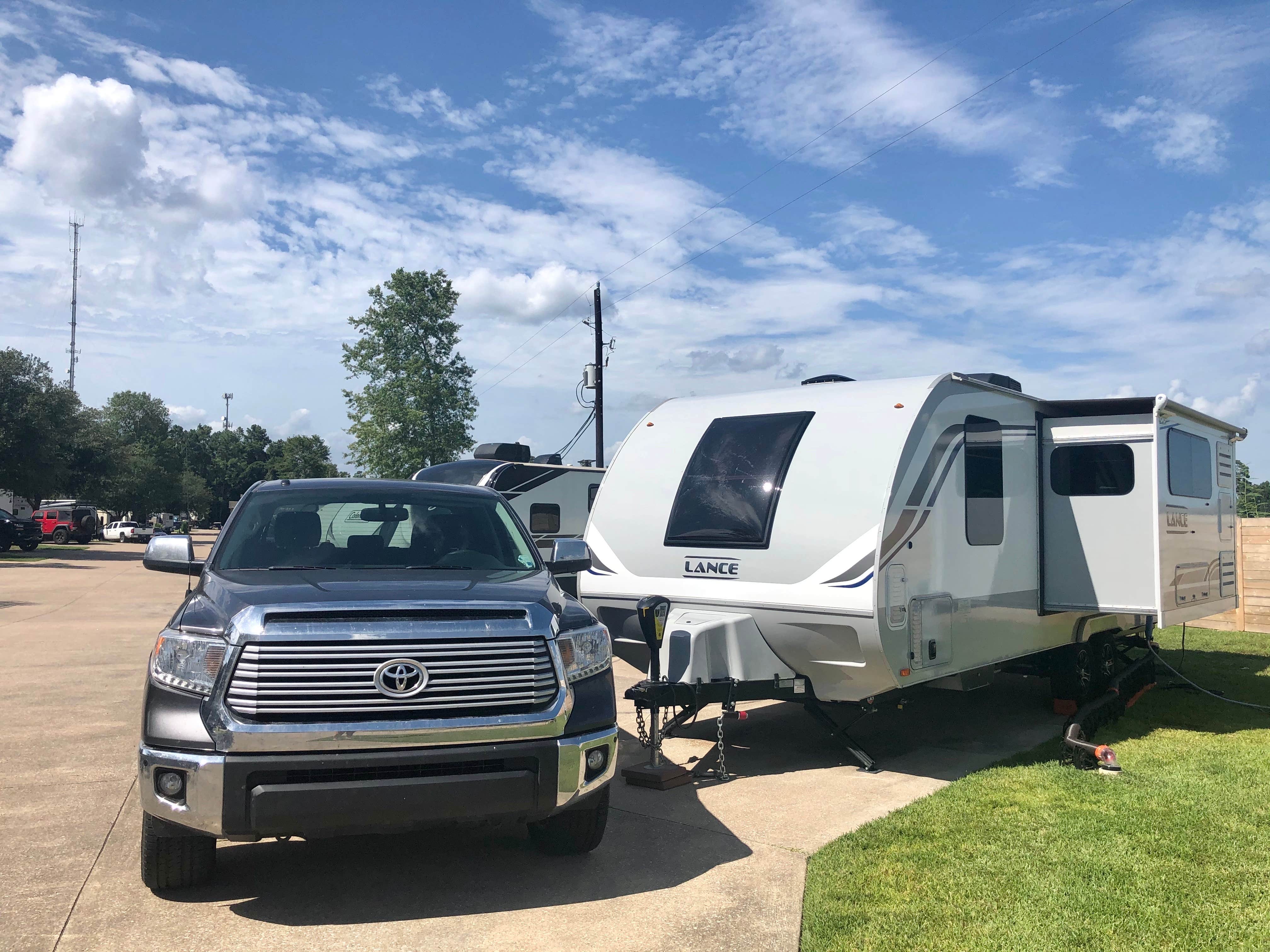 Layla D.'s photo of rv camping at Rayford Crossing RV Resort near Hufsmith, TX