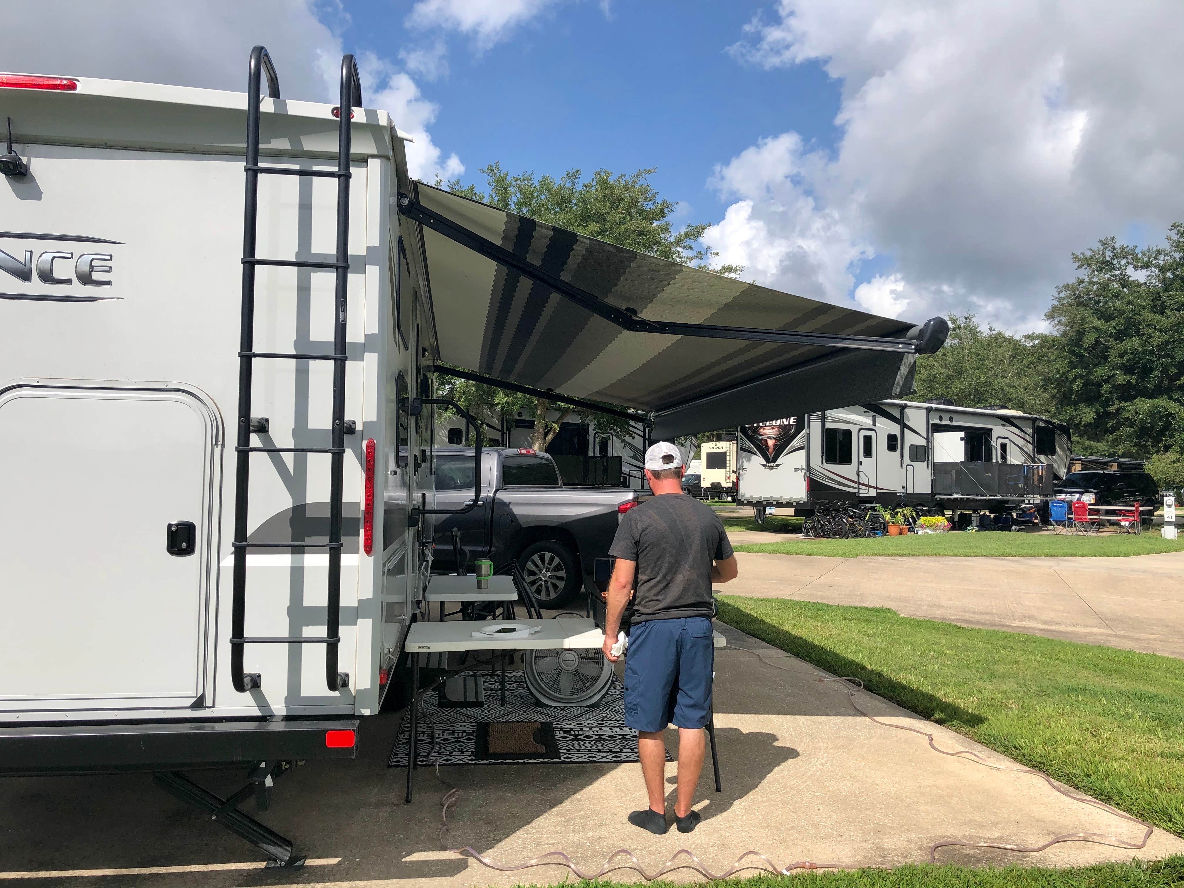 Layla D.'s photo of rv camping at Rayford Crossing RV Resort near Tomball, TX
