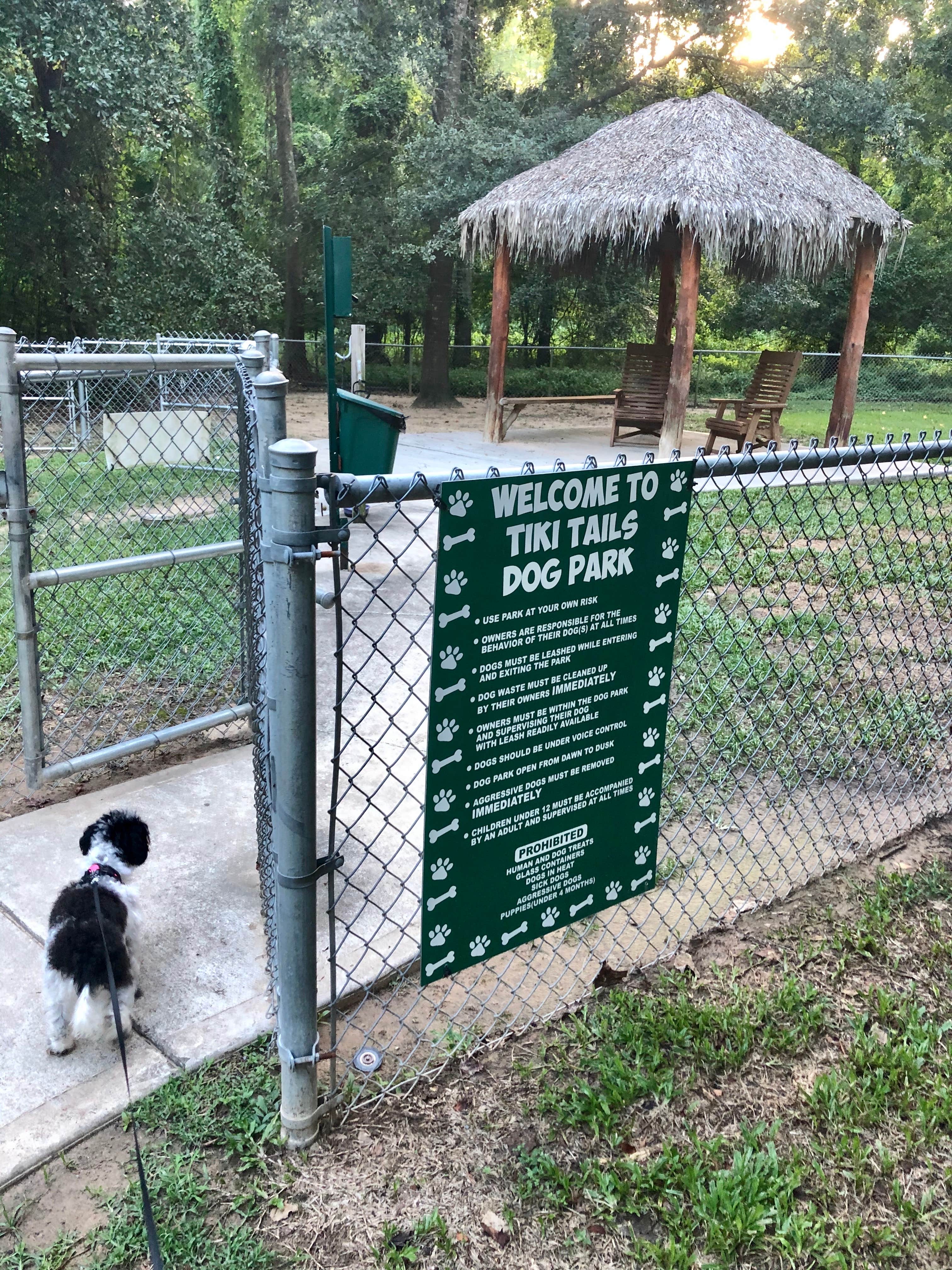 Layla D.'s photo of camping with pets at Rayford Crossing RV Resort near Cleveland, TX
