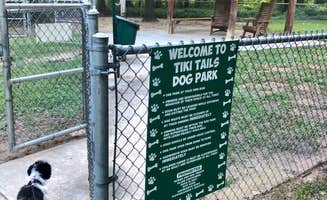 Layla D.'s photo of camping with pets at Rayford Crossing RV Resort near Bellaire, TX