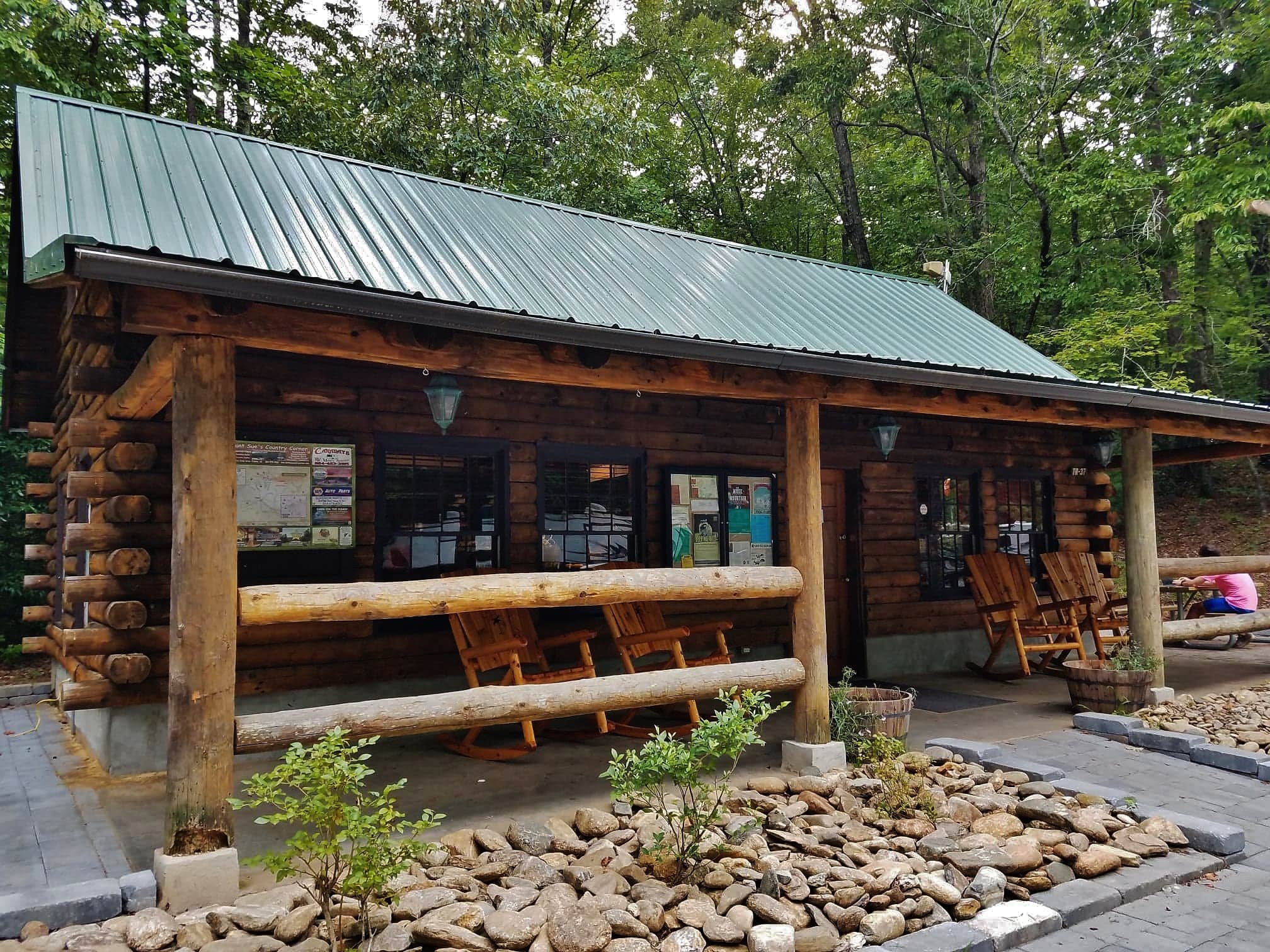 Myron C.'s photo of a cabin at Table Rock State Park Campground near Flat Rock, NC