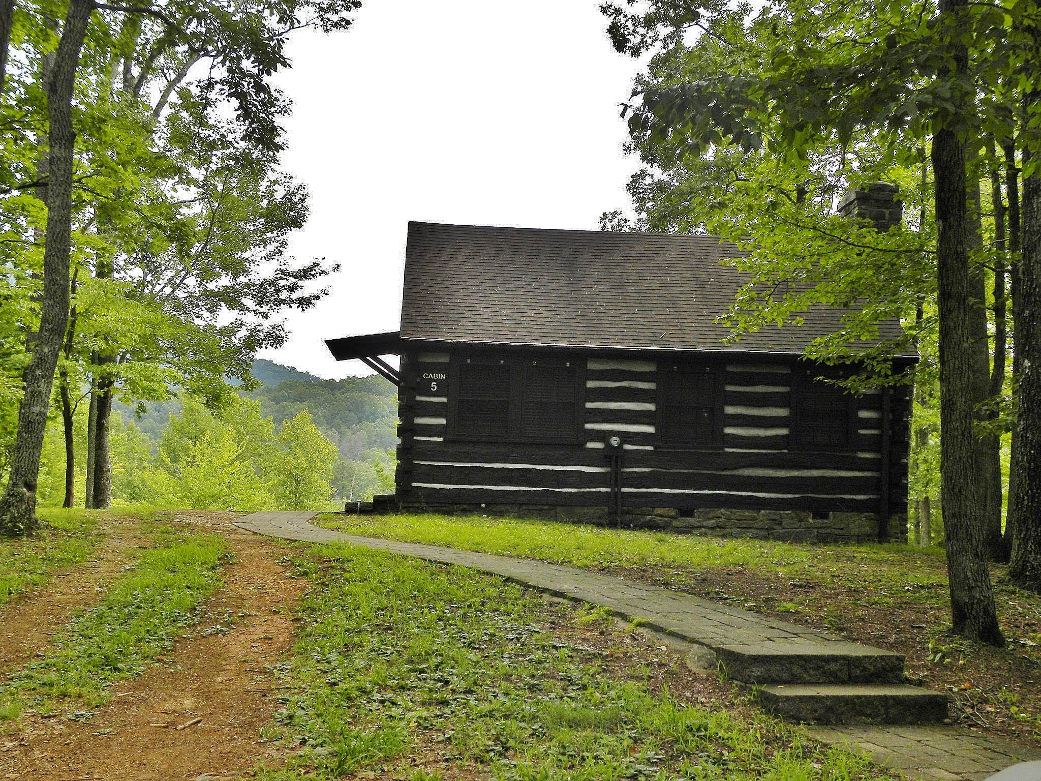 Myron C.'s photo of glamping accommodations at Table Rock State Park Campground near Sapphire, NC