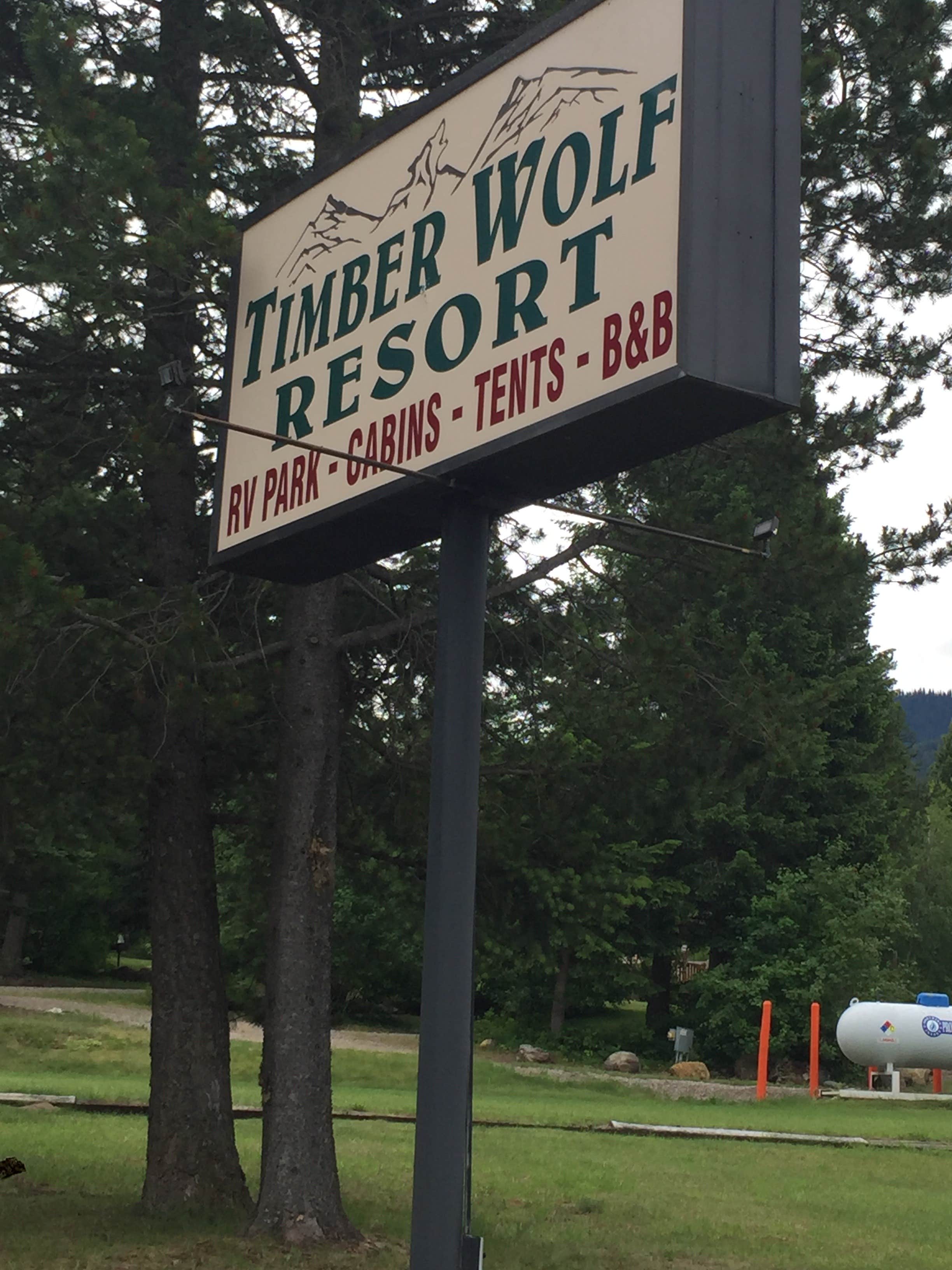 Camper-submitted photo at Timber Wolf Resort near Coram, MT