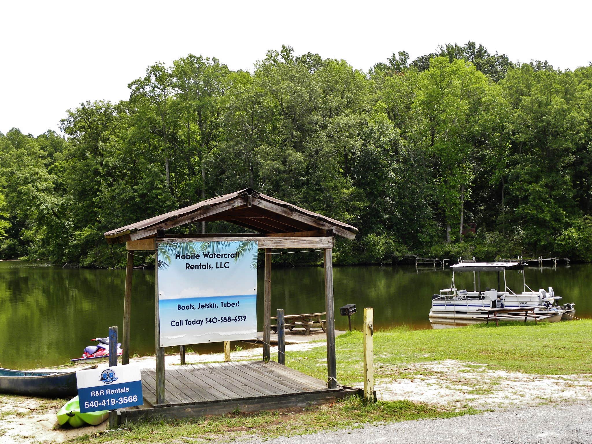 Camper-submitted photo at Rocky Branch Marina and Campground near Mineral, VA