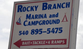 Camping near Labyrinth, Trails, and Solitude: Rocky Branch Marina and Campground, Mineral, Virginia