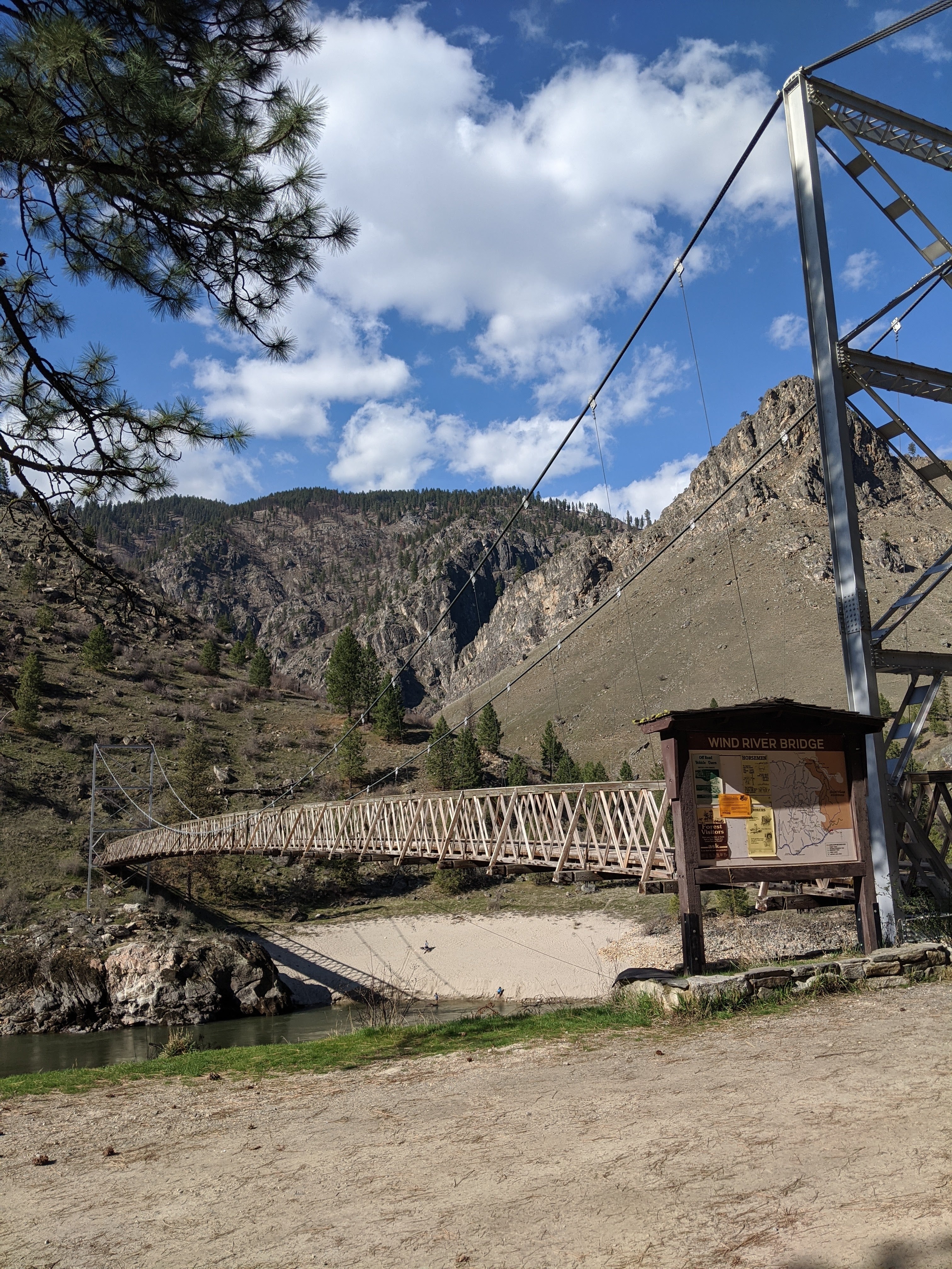 Camper submitted image from Wind River Bridge - 4