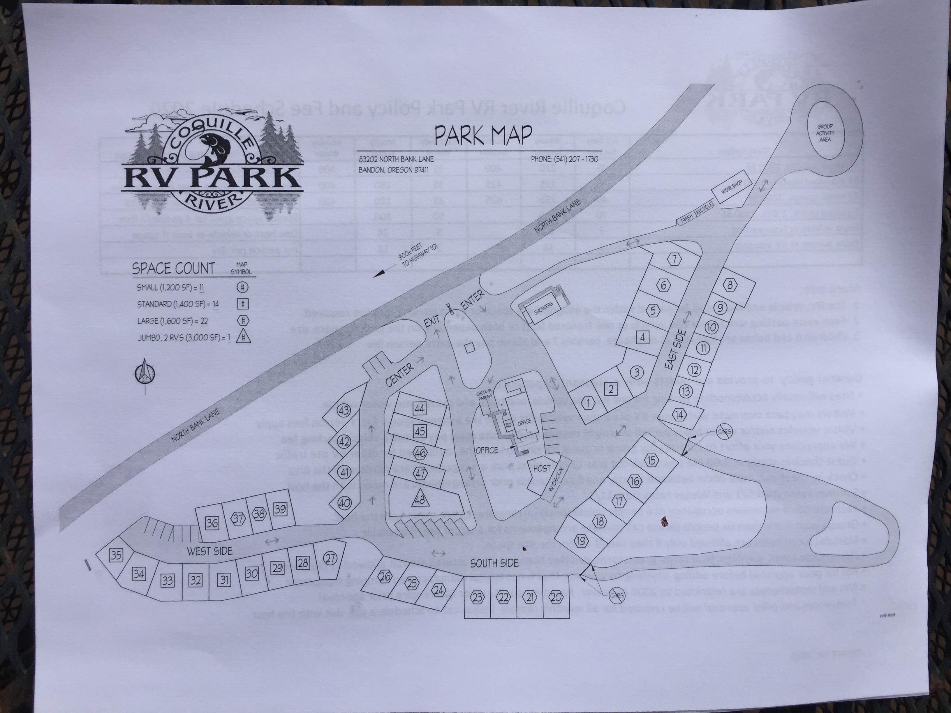 Camper-submitted photo at Coquille River RV Park near Bandon, OR