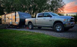 Ben H.'s photo of rv camping at Osen's RV Park by Starry Night Lodging near Wilsall, MT