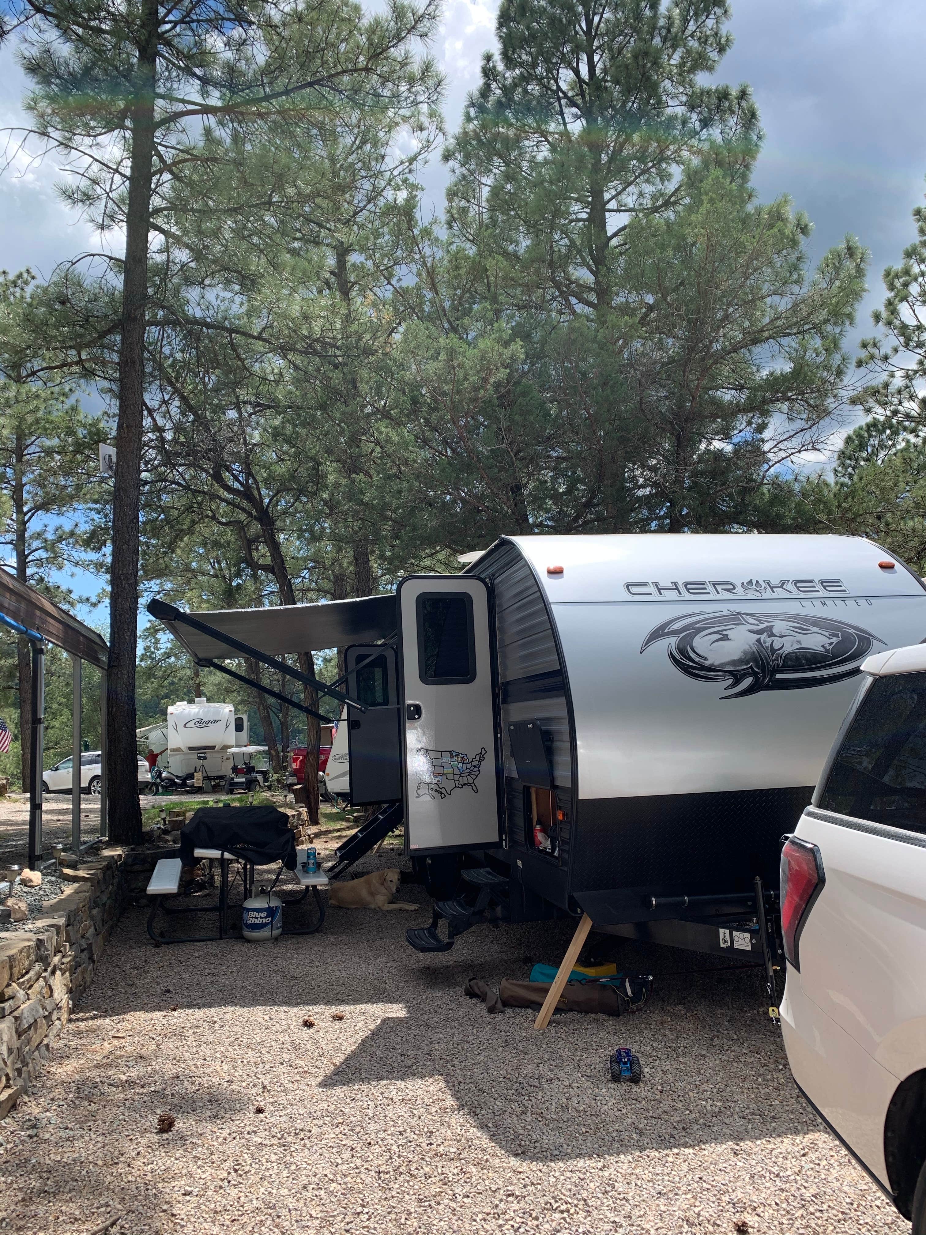 Camper-submitted photo at Pine Ridge RV Campground near Ruidoso, NM
