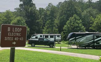 Kirsten J.'s photo of rv camping at Stone Mountain State Park Campground near Blue Ridge Parkway