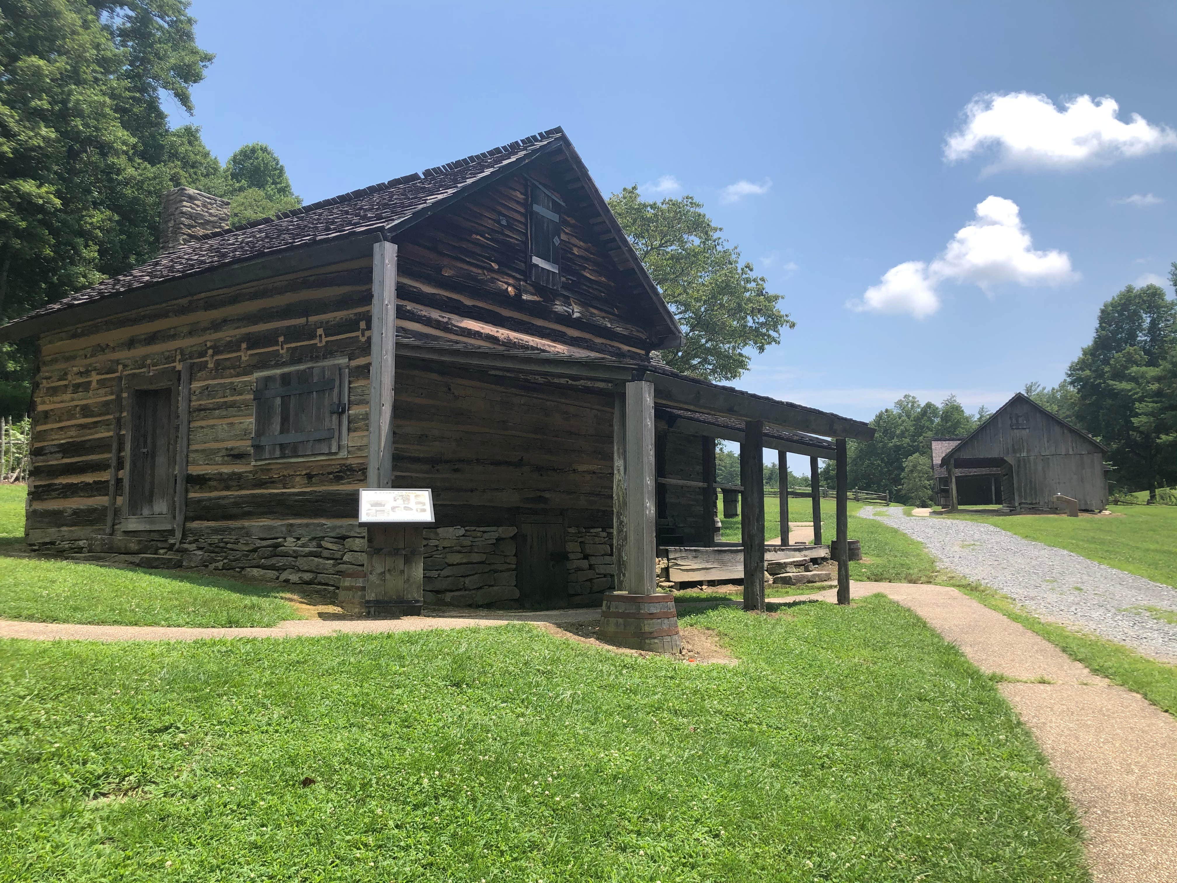 Kirsten J.'s photo of glamping accommodations at Stone Mountain State Park Campground near Conover, NC