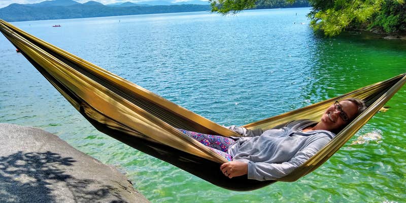 Camper submitted image from Devils Fork State Park Campground