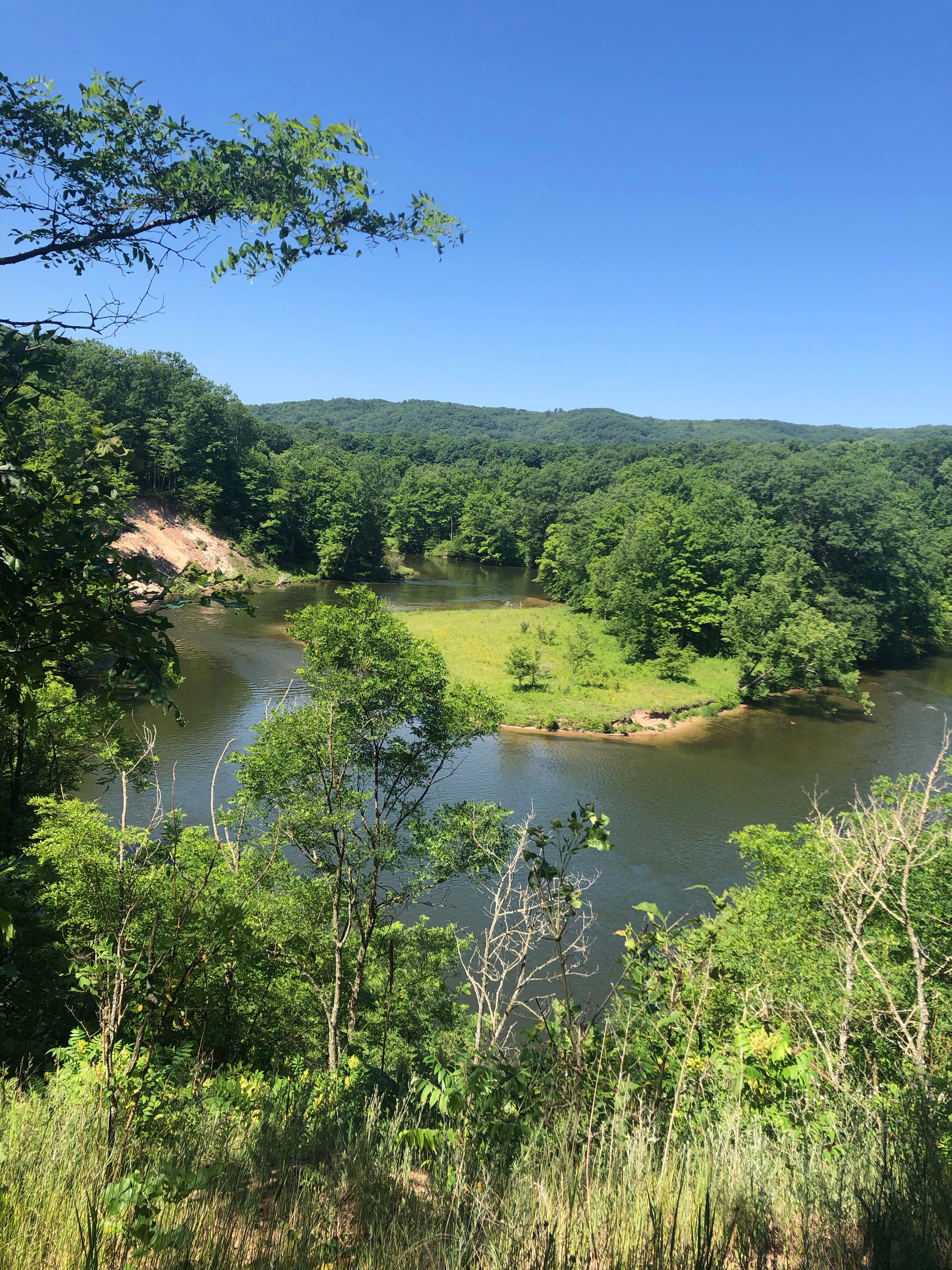 Camper-submitted photo at Manistee River Trail Dispersed Camping near Ludington, MI