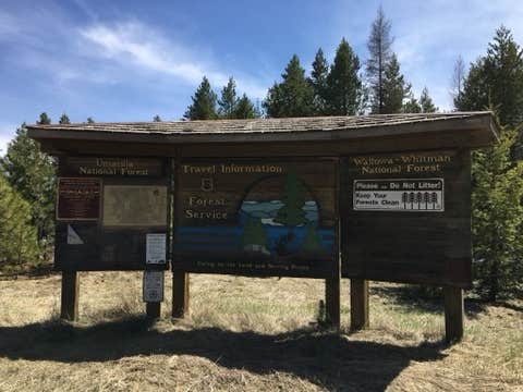 Camper-submitted photo at Blue Mtns North/Grande Ronde River Basin Area near Pilot Rock, OR