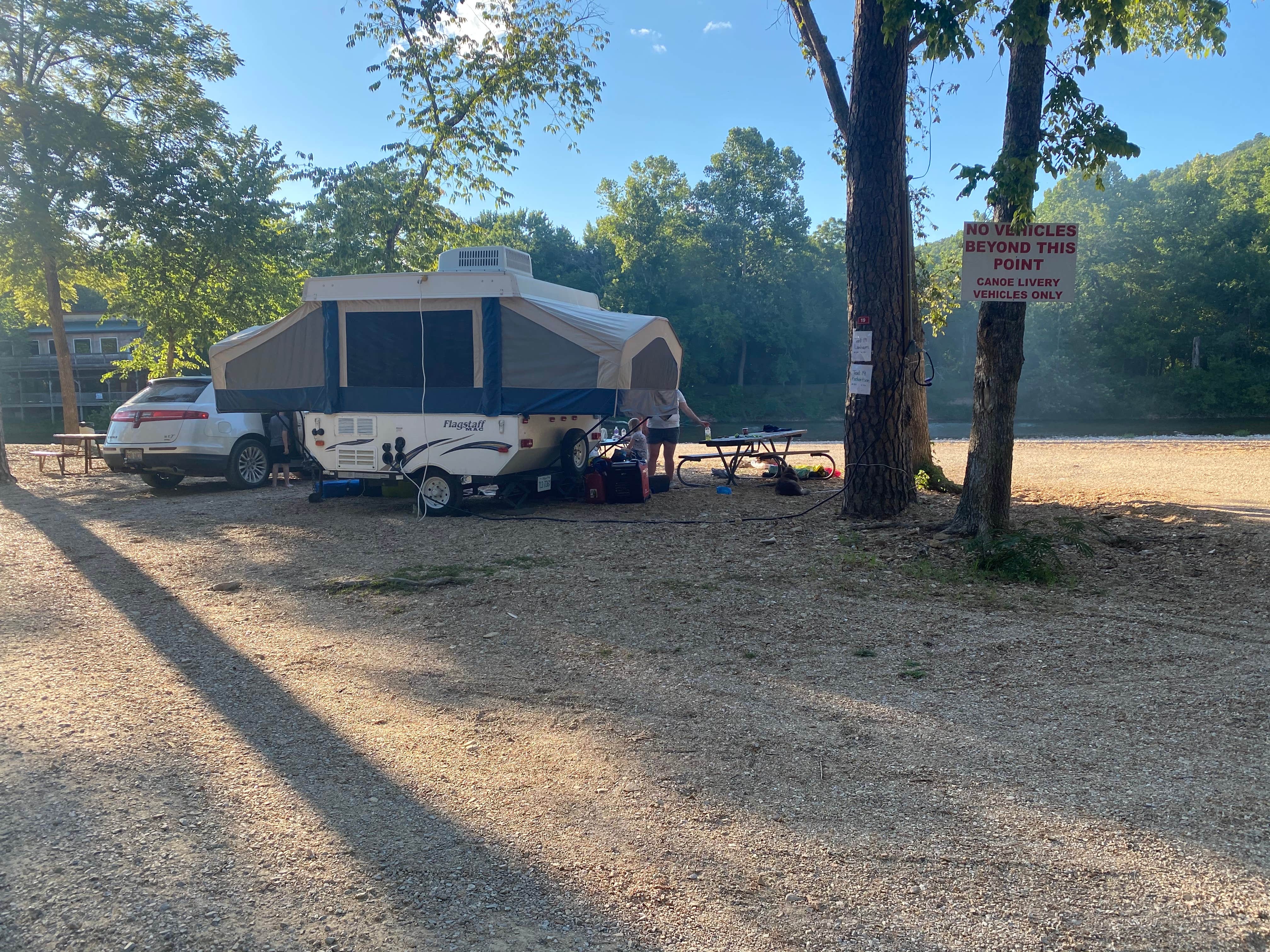 Camper-submitted photo at Harveys Circle B Campground near Bunker, MO