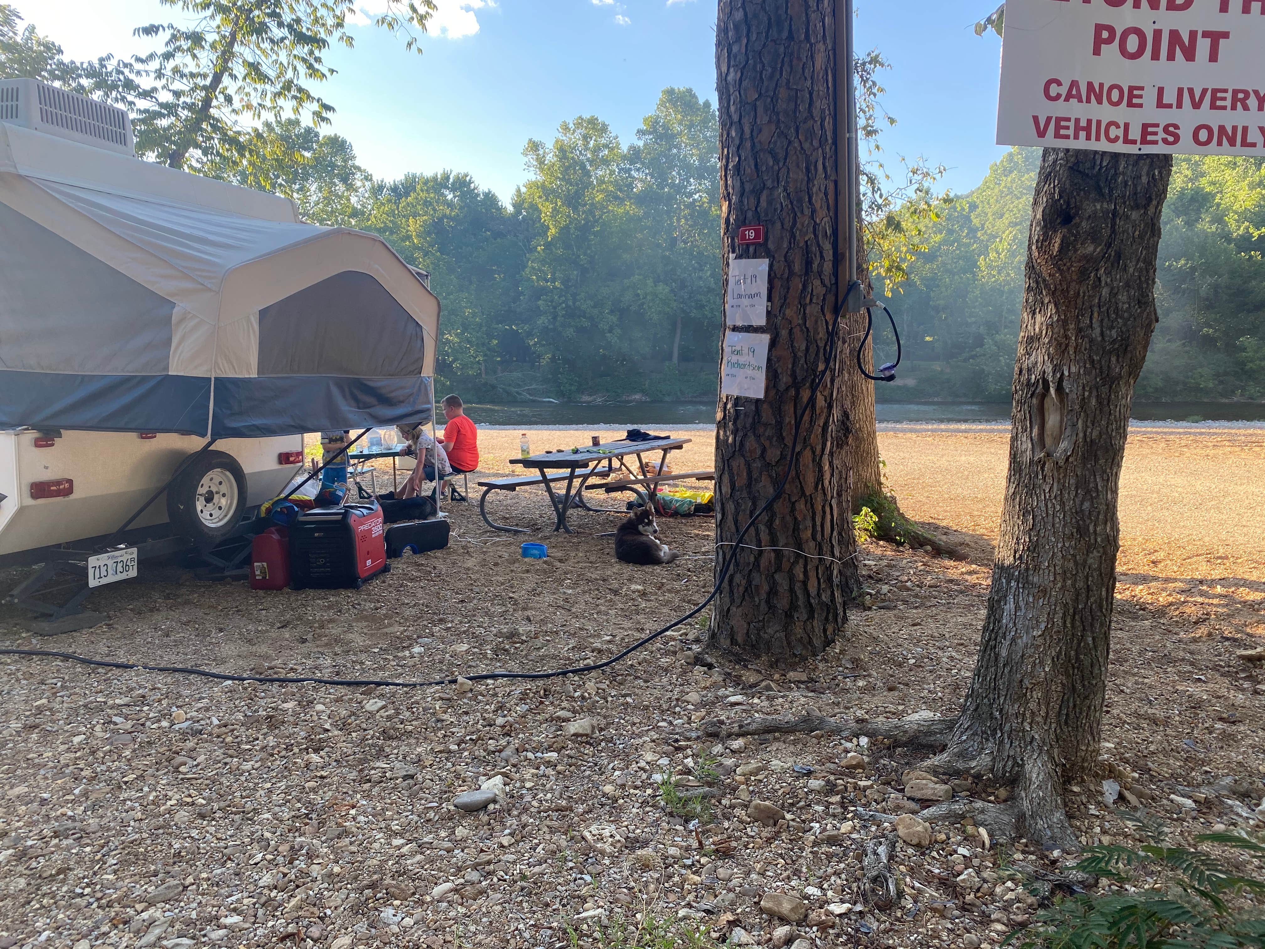 Camper-submitted photo at Harveys Circle B Campground near Bunker, MO