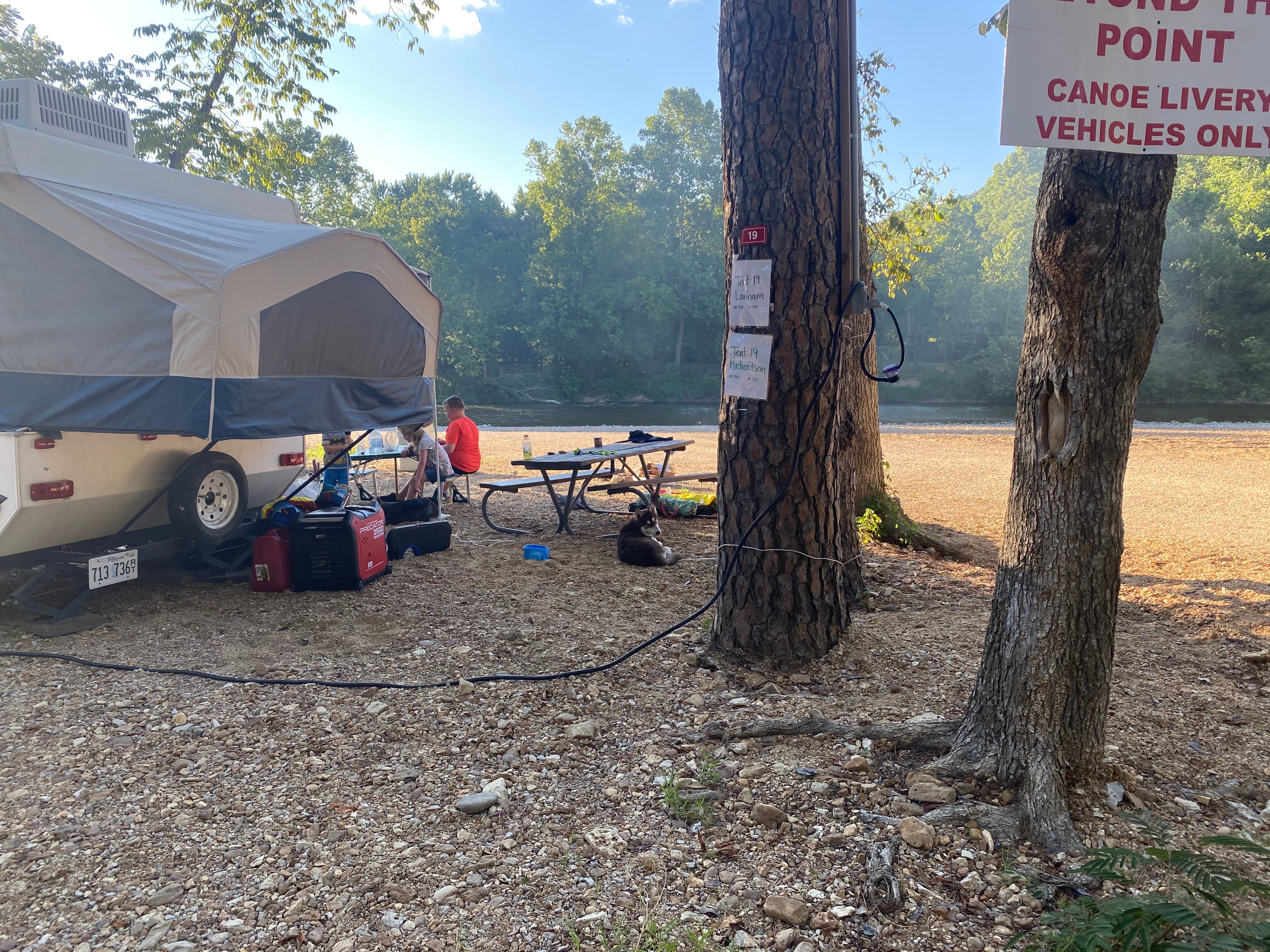 Camper submitted image from Harveys Circle B Campground - 3