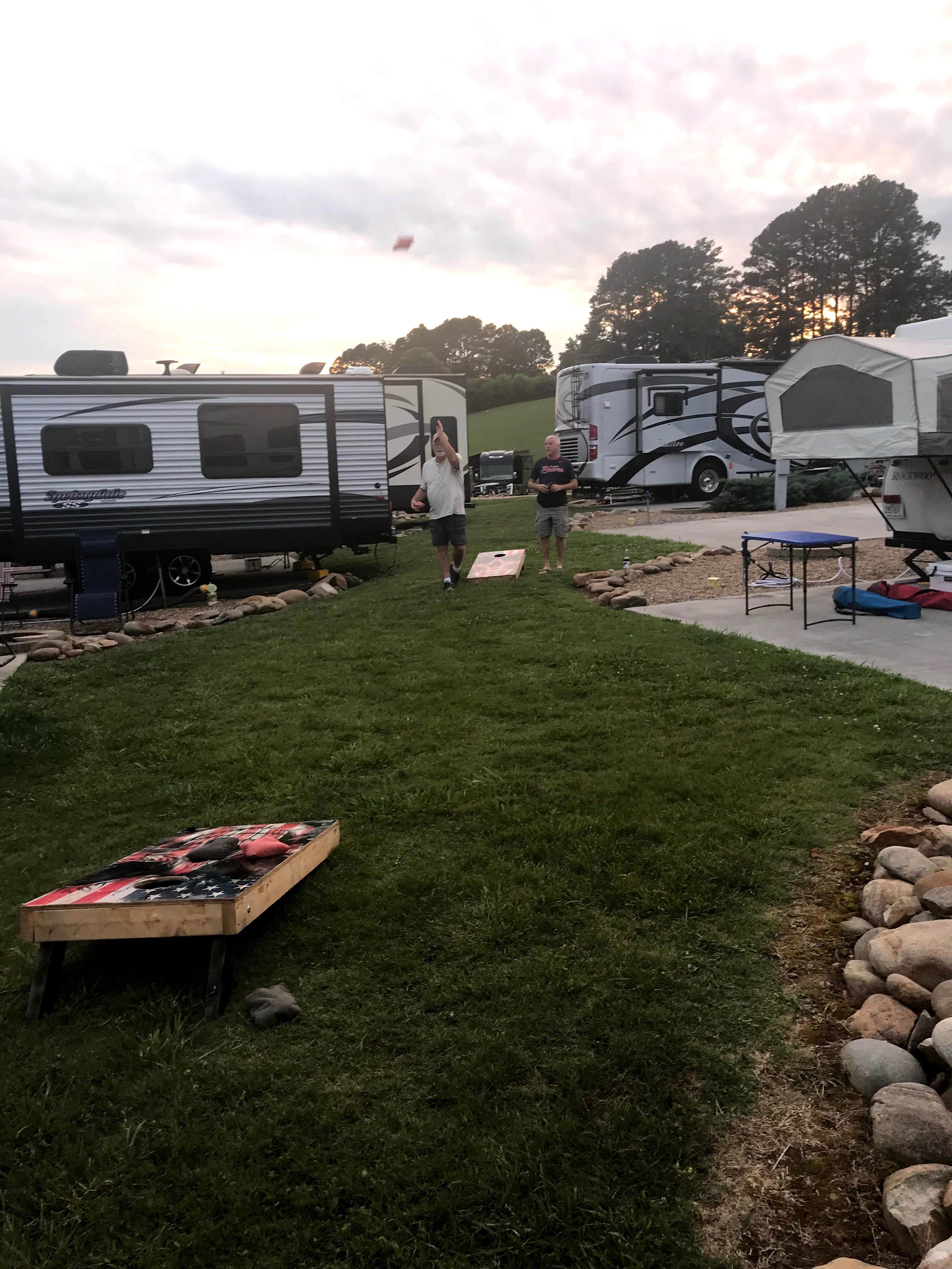 Chelsie O.'s photo of rv camping at Anchor Down RV Resort near Morristown, TN