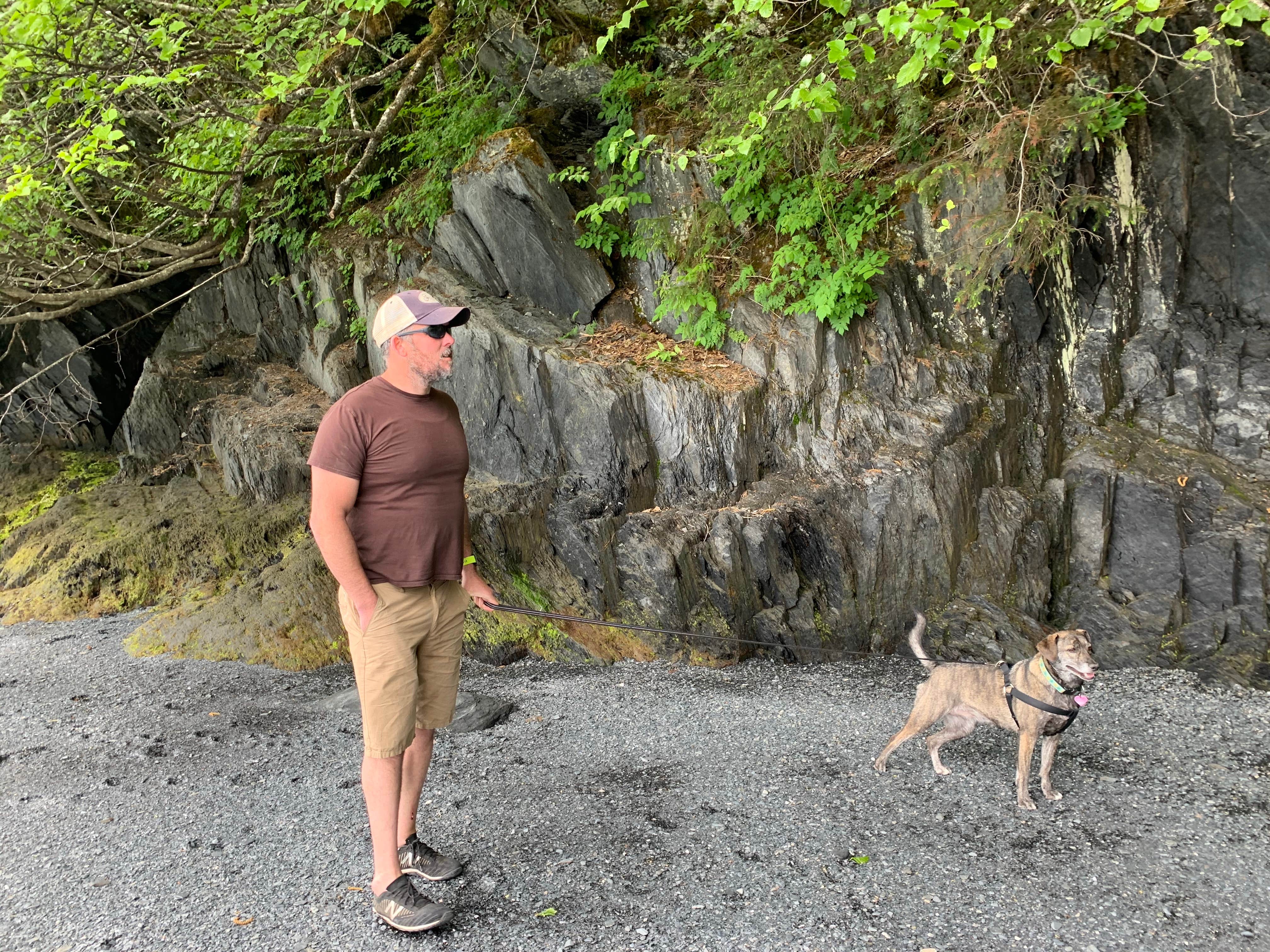 Tanya B.'s photo of camping with pets at Miller's Landing near Cooper Landing, AK