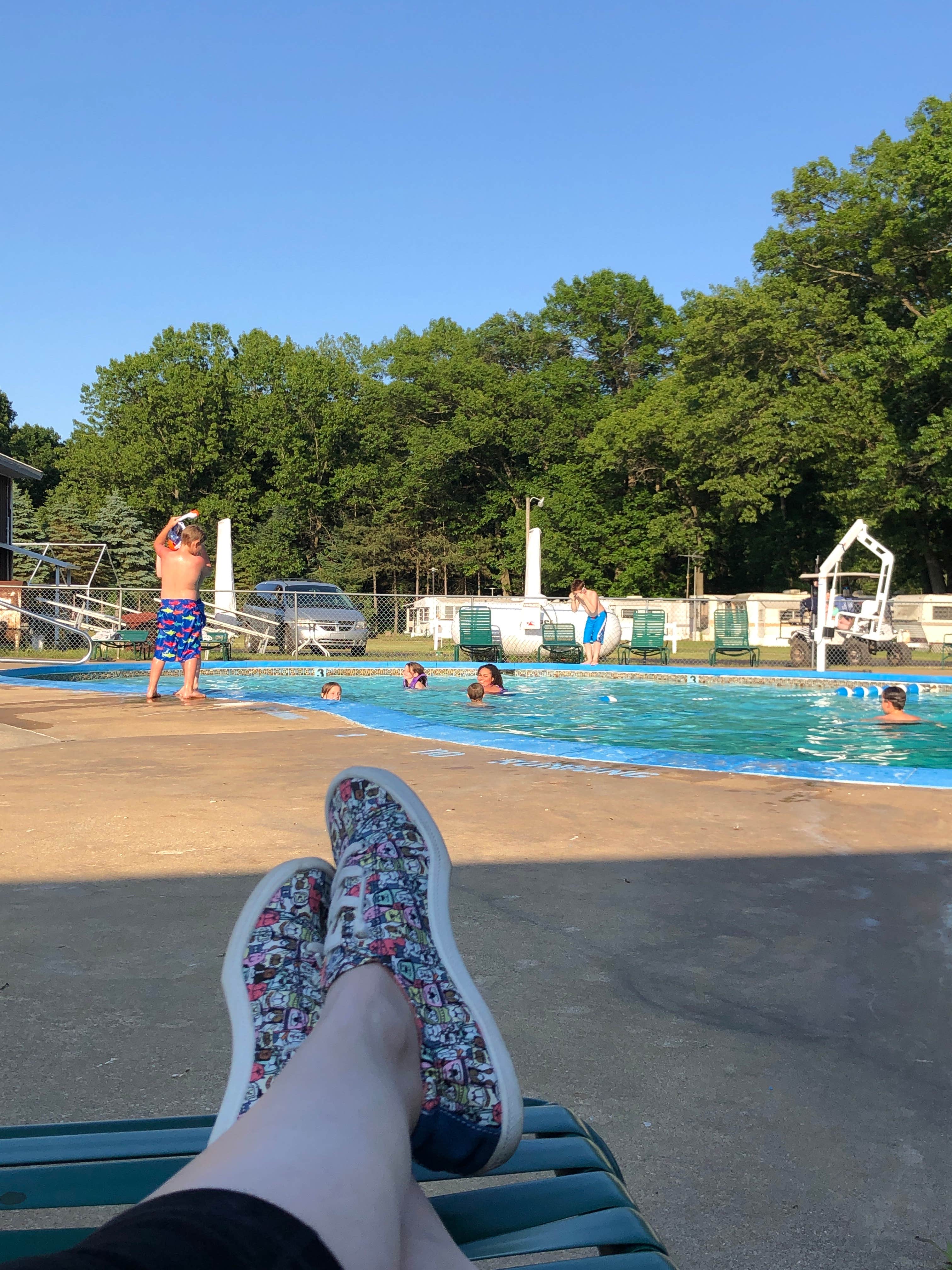 Camper-submitted photo at Oak Shores Campground near Mattawan, MI