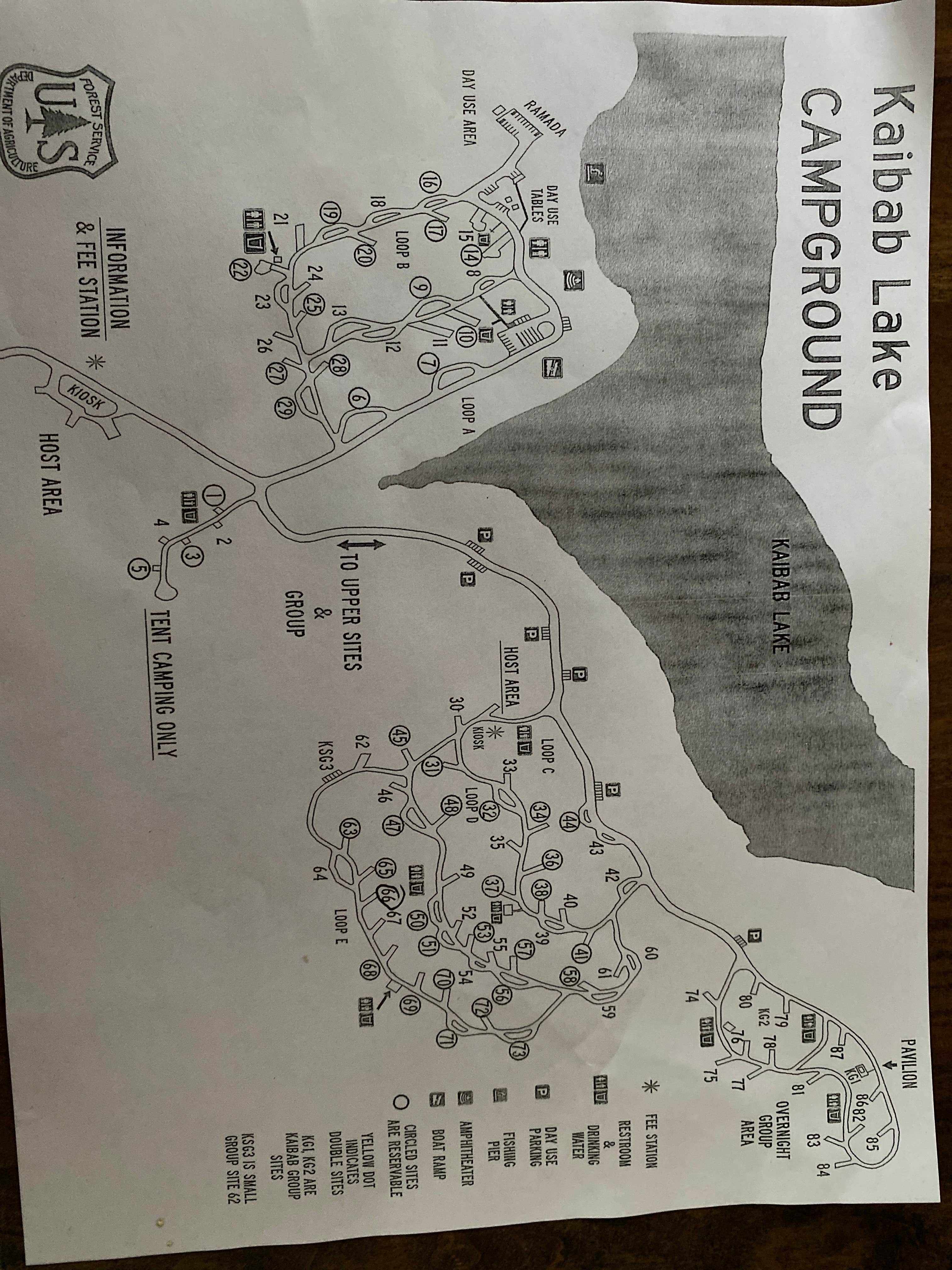 Kaibab Lake Sites and Group Areas The Dyrt