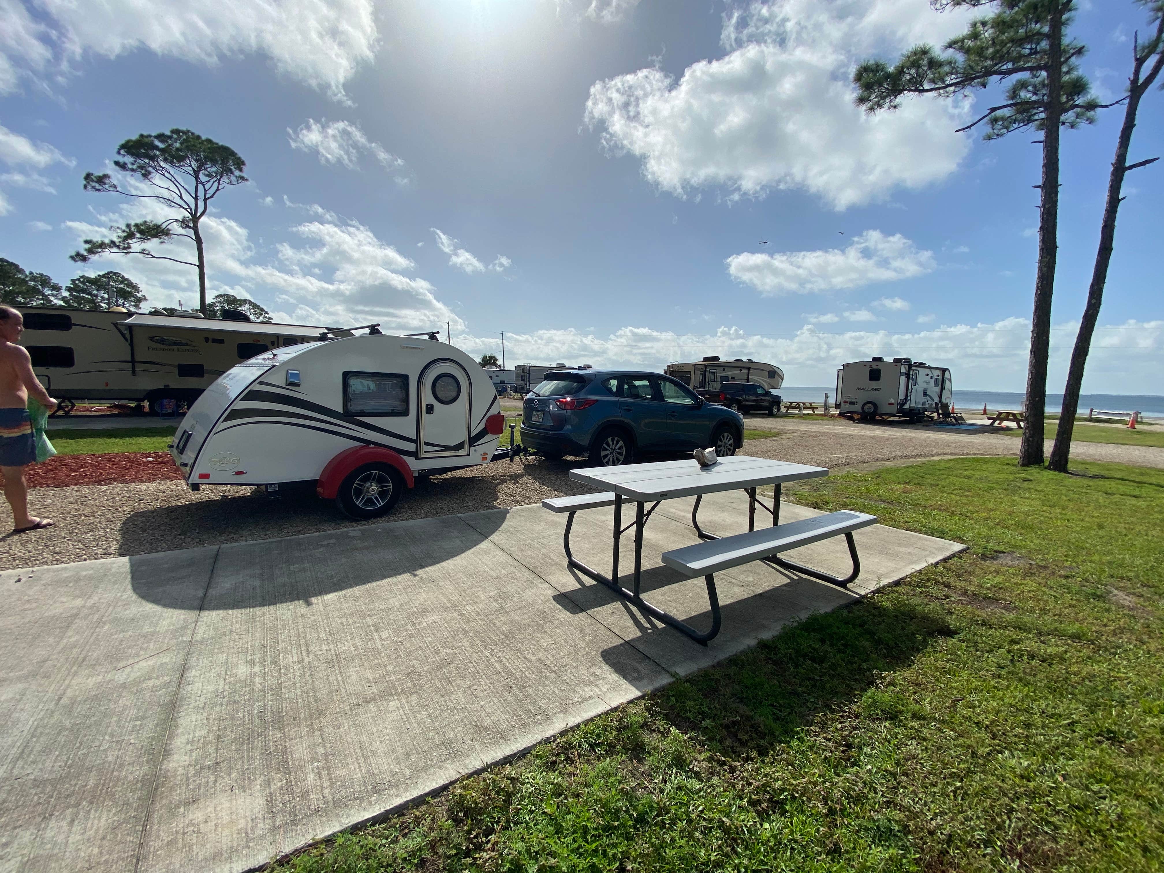 Madison C.'s photo of rv camping at Coastline RV Resort & Campground near Crawfordville, FL