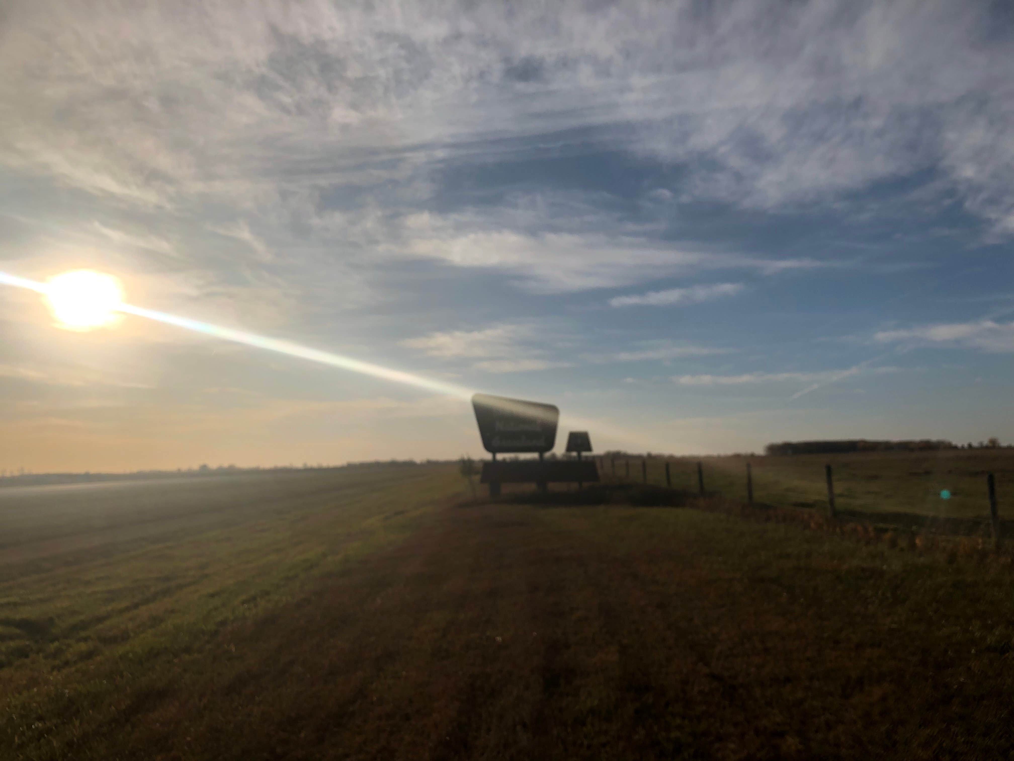 Sean M.'s photo of a dispersed camping area at Sheyenne National Grassland in North Dakota